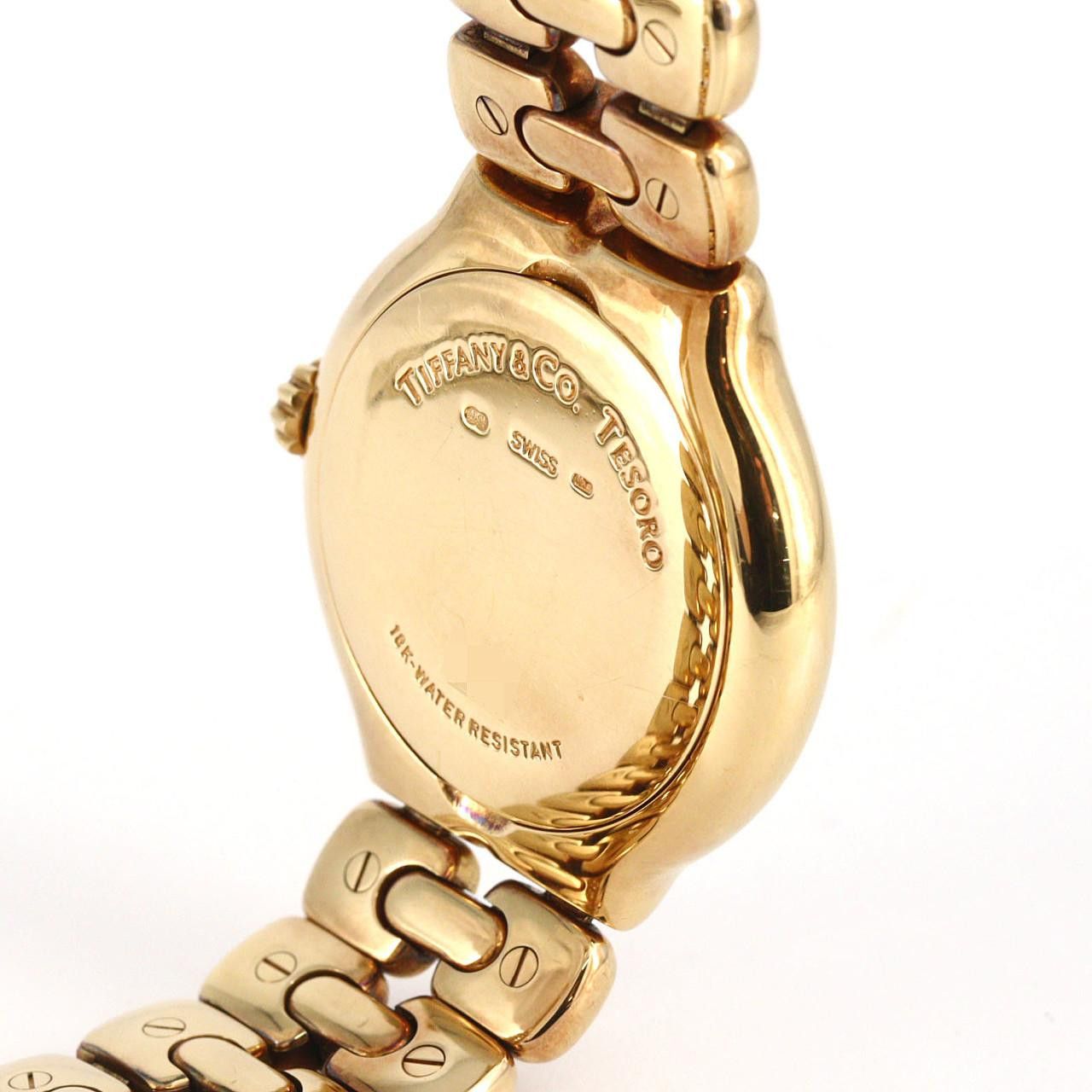 Tiffany & Co. Tiffany & Co. Tiffany & Co. Tesoro Yellow Gold Quartz Precious Metal Quartz M0133 DUTY FREE for USA Size ONE SIZE - 5 Thumbnail