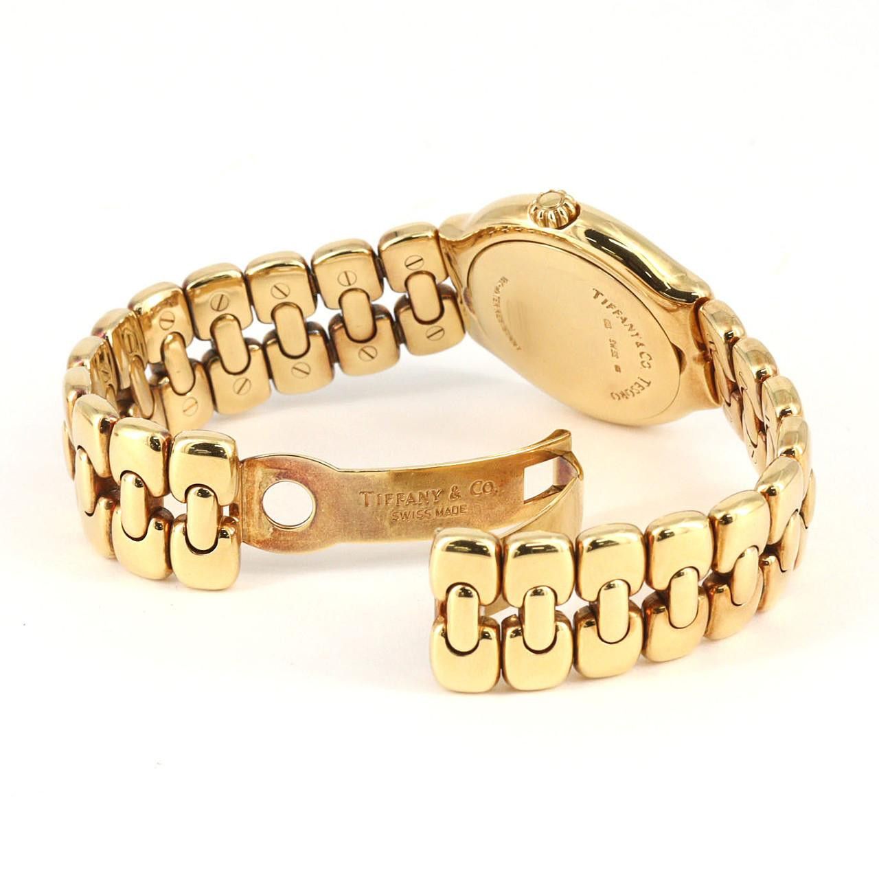 Tiffany & Co. Tiffany & Co. Tiffany & Co. Tesoro Yellow Gold Quartz Precious Metal Quartz M0133 DUTY FREE for USA Size ONE SIZE - 6 Thumbnail