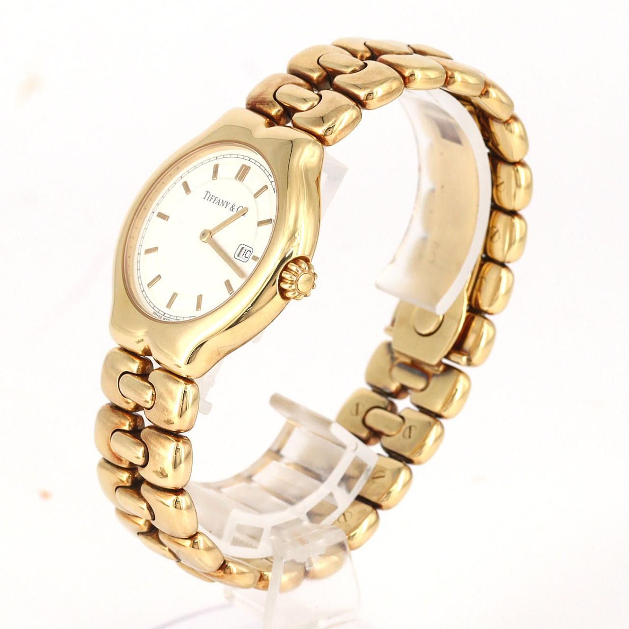 Tiffany & Co. Tiffany & Co. Tiffany & Co. Tesoro Yellow Gold Quartz Precious Metal Quartz M0133 DUTY FREE for USA Size ONE SIZE - 2 Thumbnail