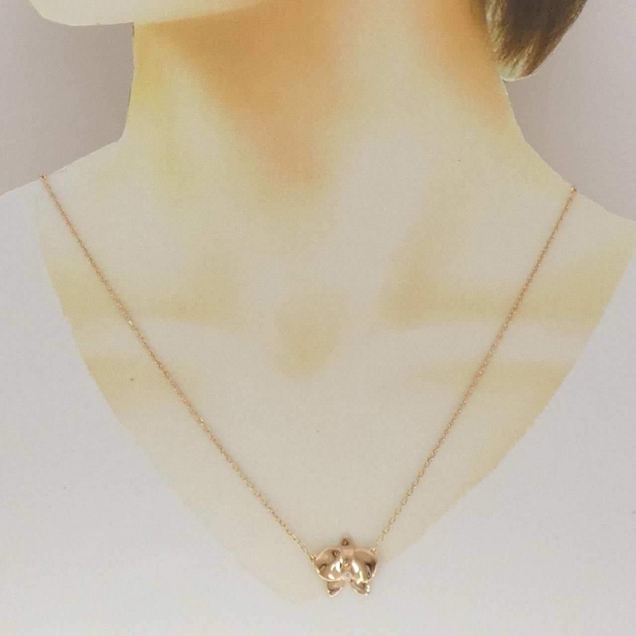 Cartier Cartier Cartier Caresse d’Orchidées Au750 Pink Gold Diamond Necklace Precious Metal Necklace DUTY FREE for USA Size ONE SIZE - 6 Thumbnail