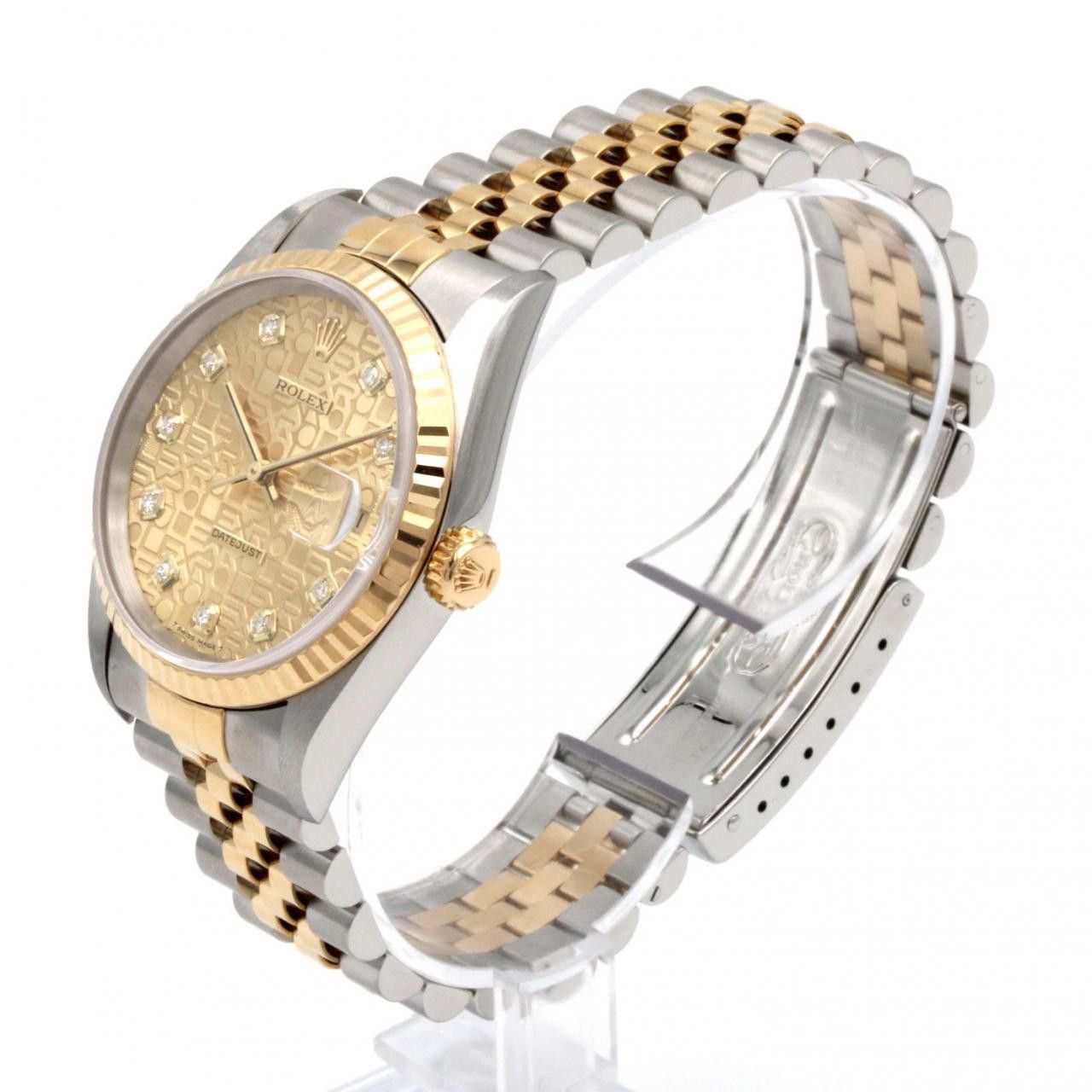 Rolex Rolex Rolex Datejust Stainless Steel Yellow Gold Metal Automatic 16233G DUTY FREE for USA Size ONE SIZE - 2 Thumbnail