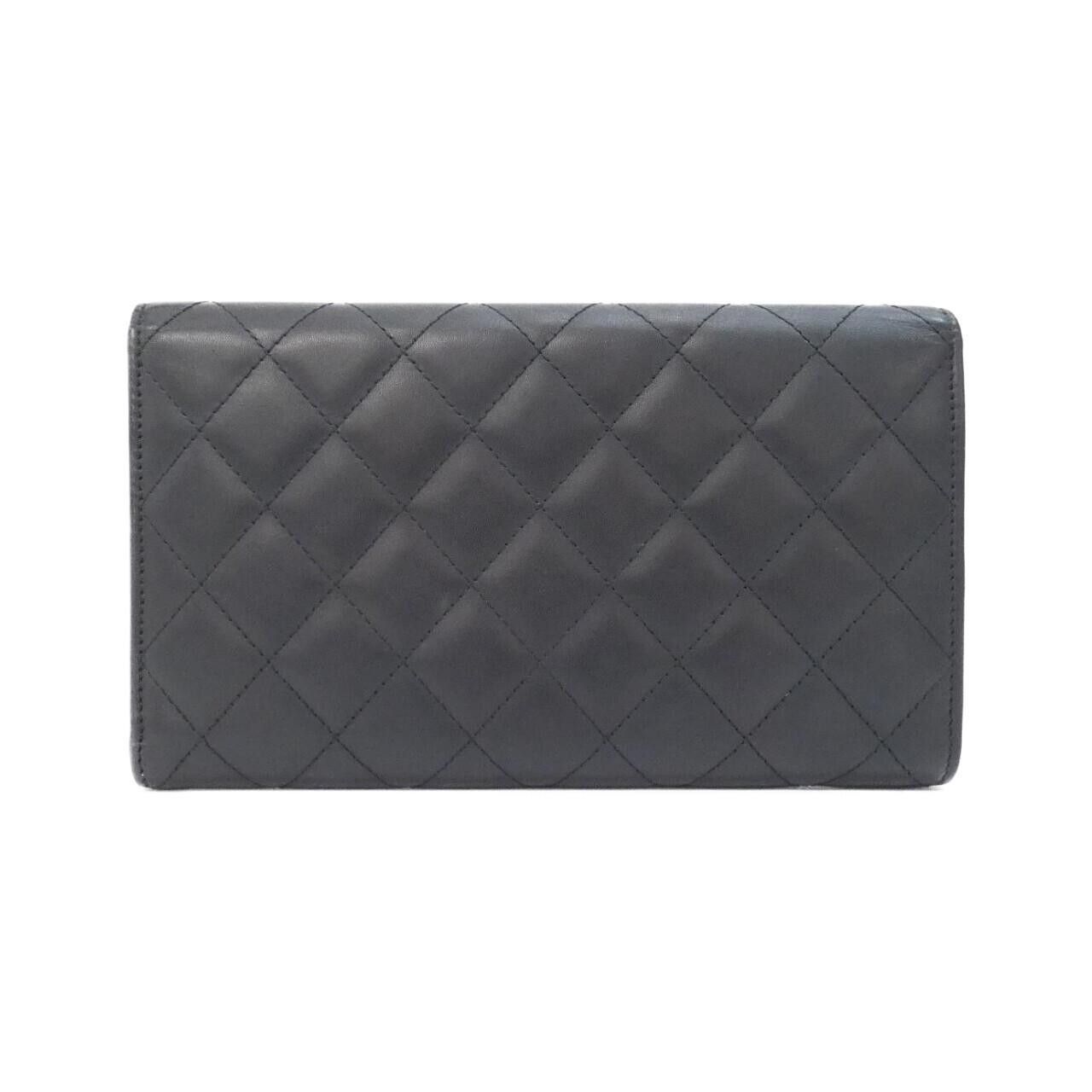 Chanel Chanel Chanel Cambon Line Calf Long Trifold Wallet Leather Long Wallet DUTY FREE for USA Size ONE SIZE - 2 Thumbnail