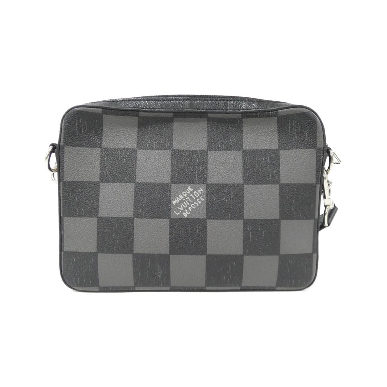 Louis Vuitton Louis Vuitton Louis Vuitton Damier Checkerboard Trio Messenger Calf Shoulder Bag Leather Shoulder Bag N80401 DUTY FREE for USA Size ONE SIZE - 2 Thumbnail