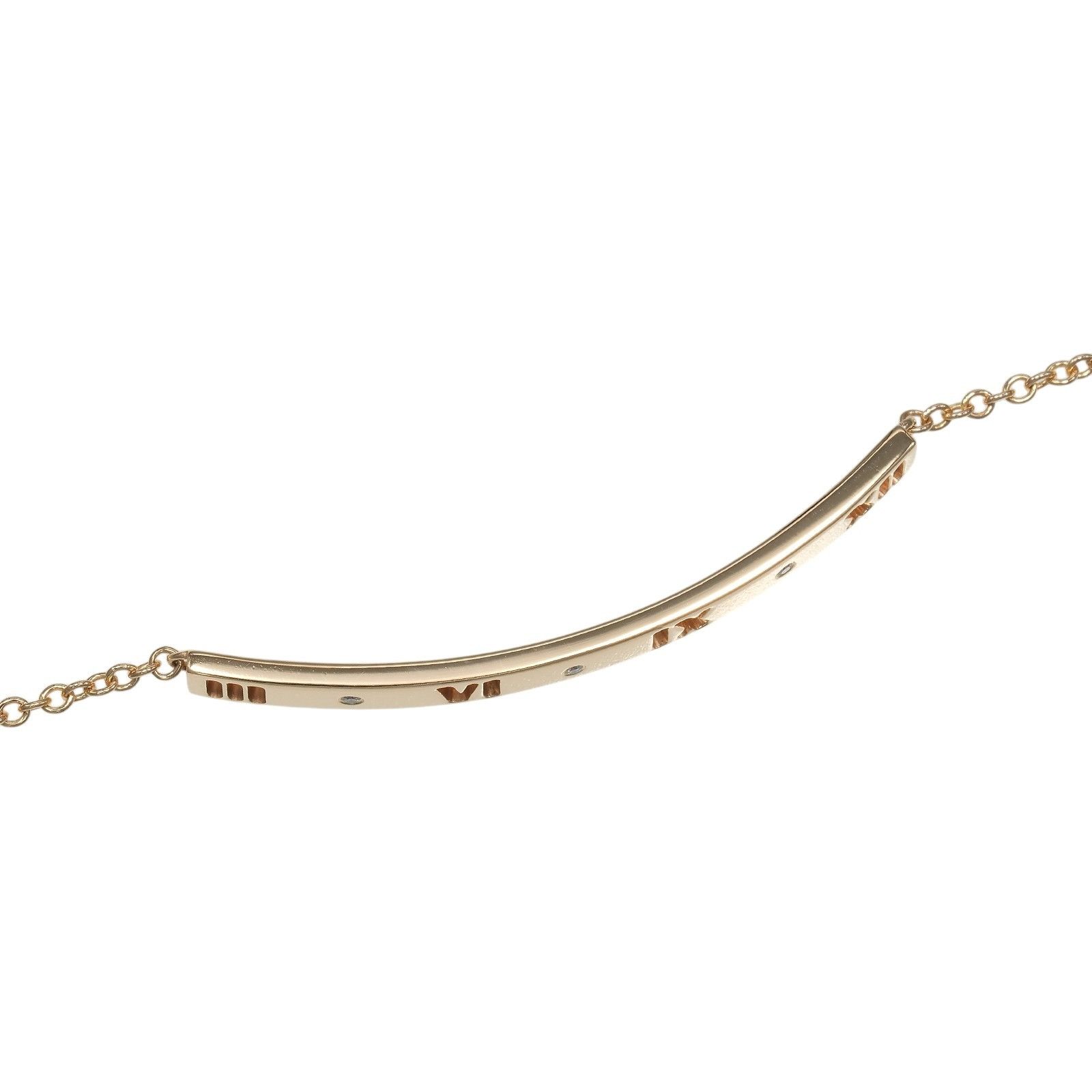 Tiffany & Co. Tiffany & Co. Tiffany & Co. Atlas Bar Au750 Diamond Bracelet Precious Metal Bracelet DUTY FREE for USA Size ONE SIZE - 6 Thumbnail
