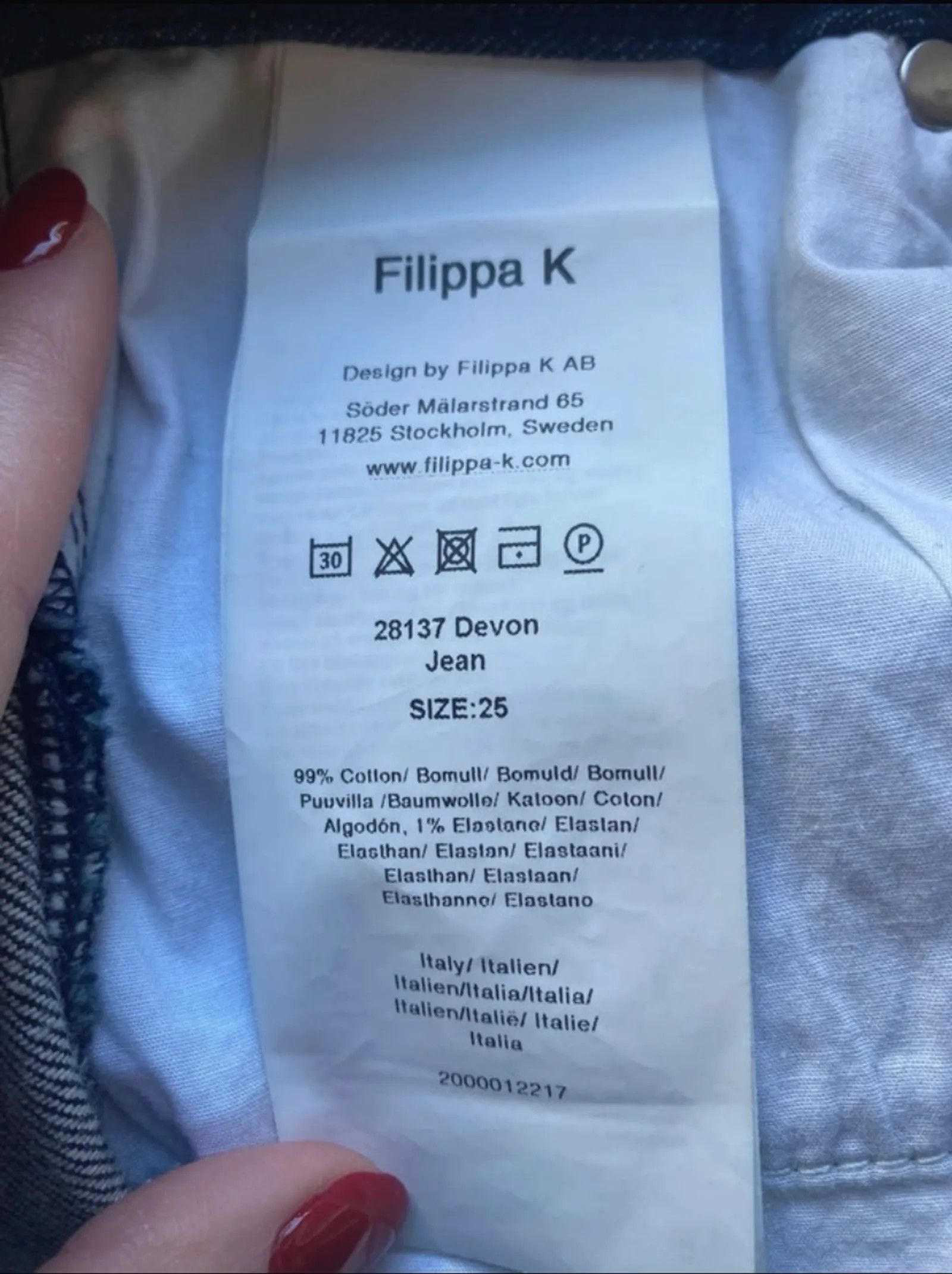 Filippa K Filippa K Devon Jeans Jeans Size 25" / US 0 / IT 36 - 4 Thumbnail