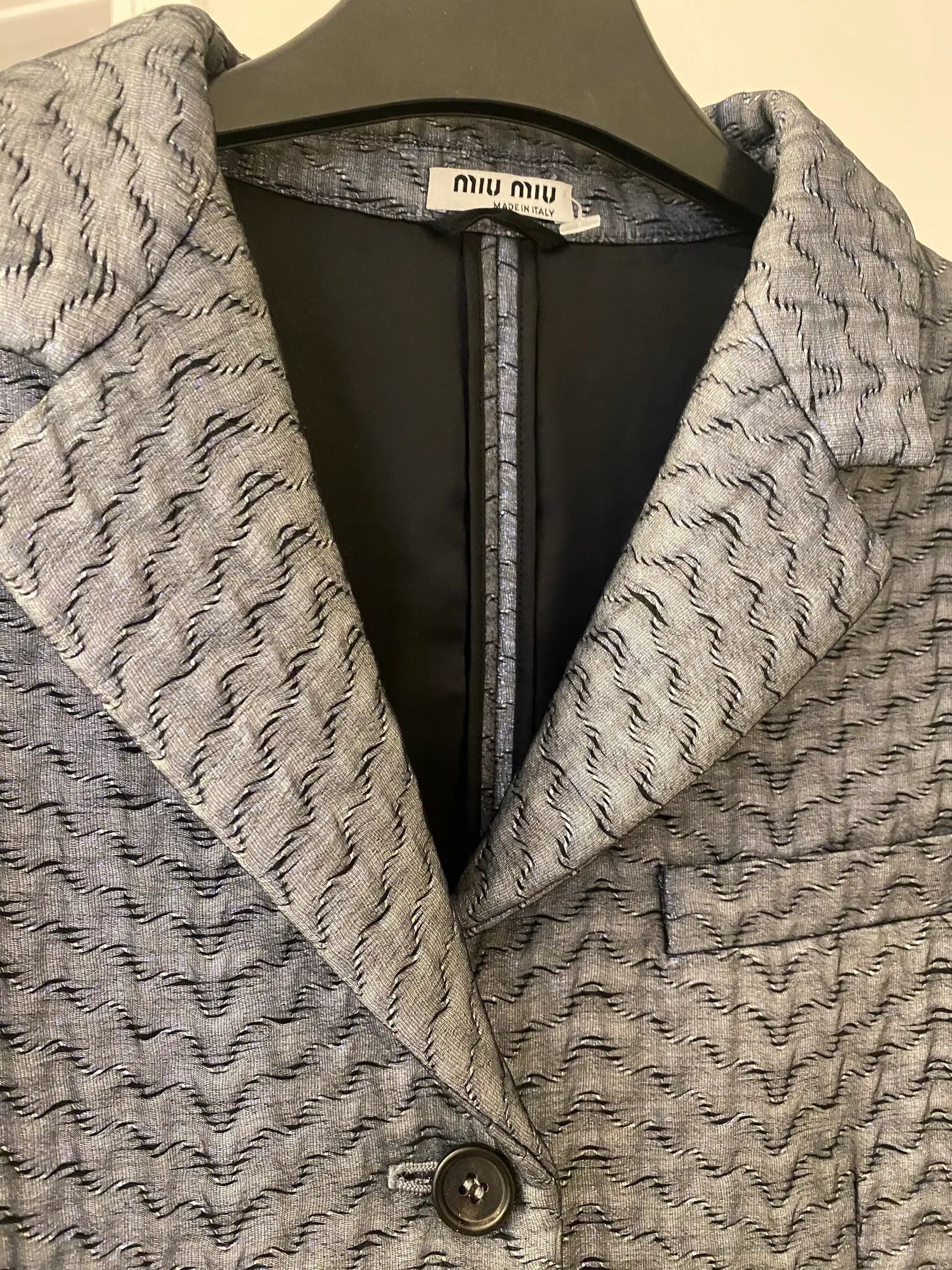 Miu Miu Miu Miu Blazer Size S / US 4 / IT 40 - 2 Thumbnail