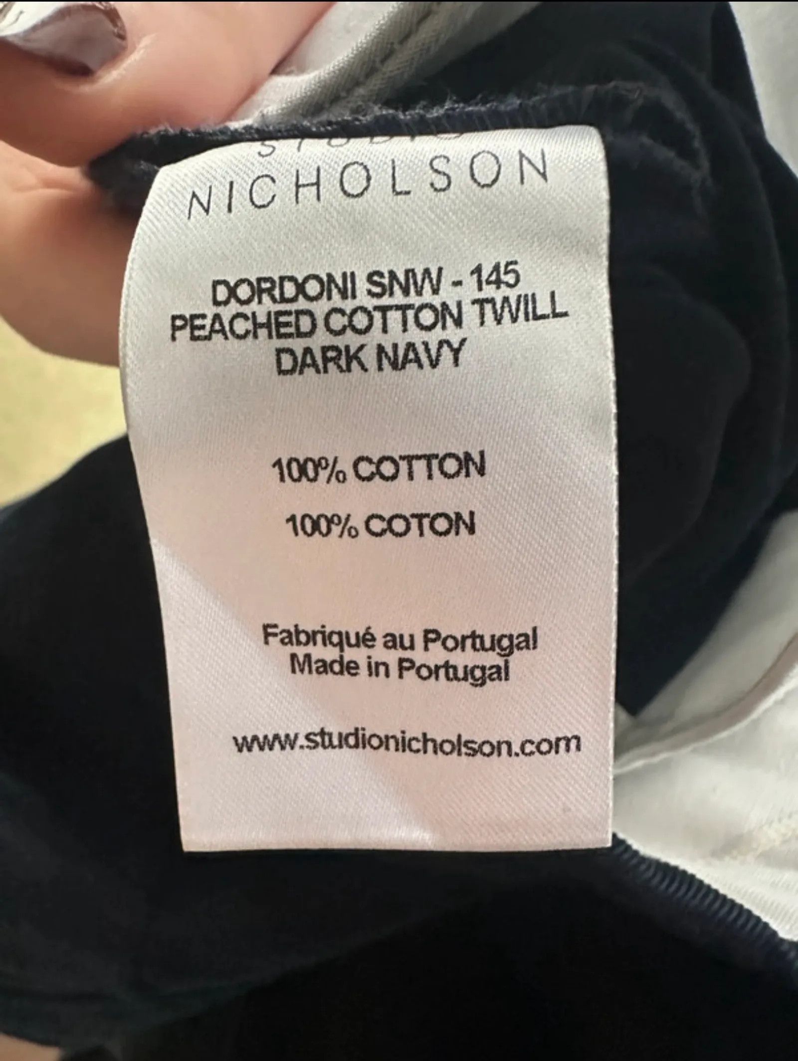 Studio Nicholson Studio Nicholson Dordoni Pants Size 27" / US 4 / IT 40 - 3 Thumbnail