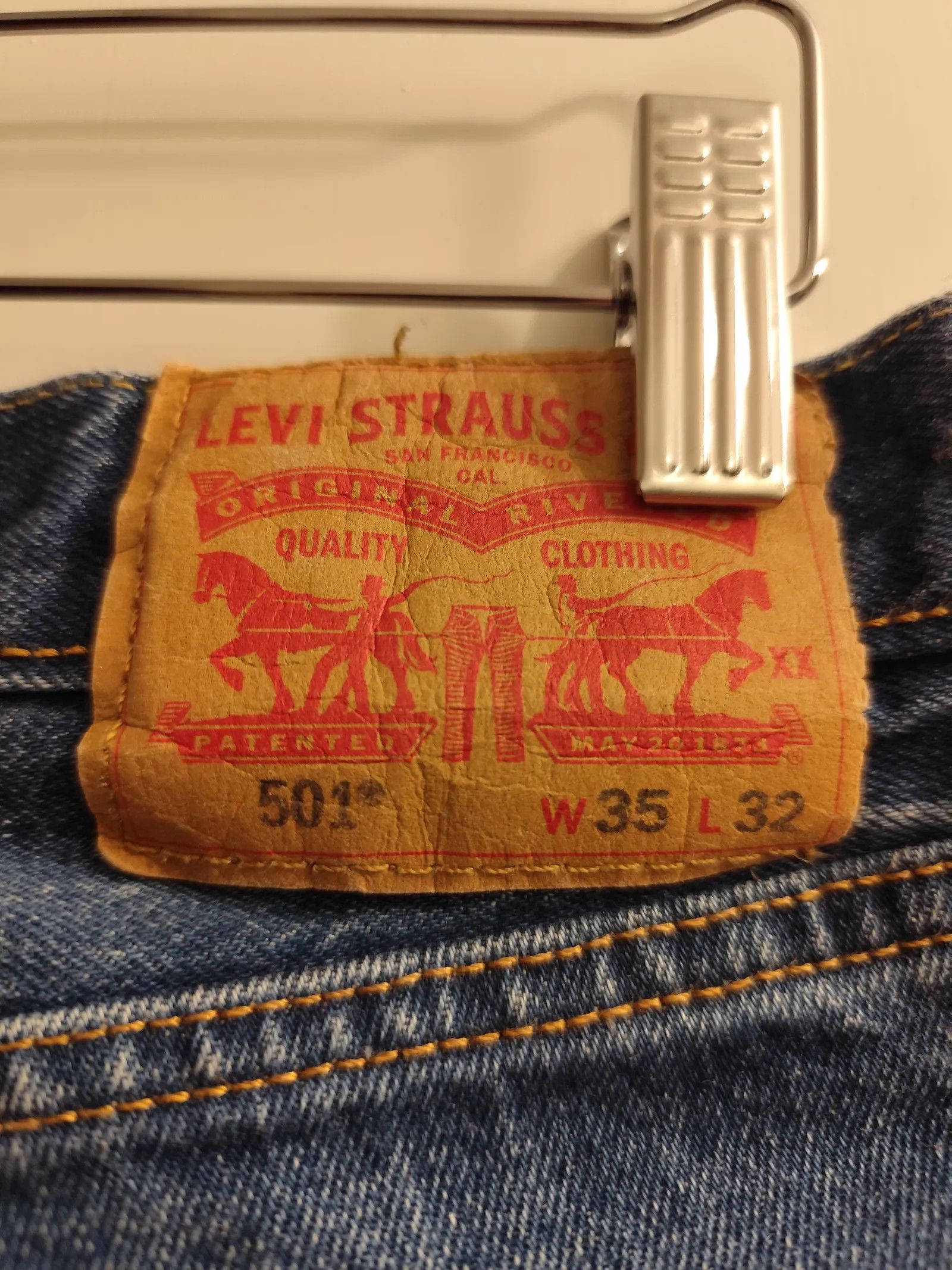 Levi's Levi's 501 Jeans Size 34" / US 12 / IT 48 - 3 Thumbnail