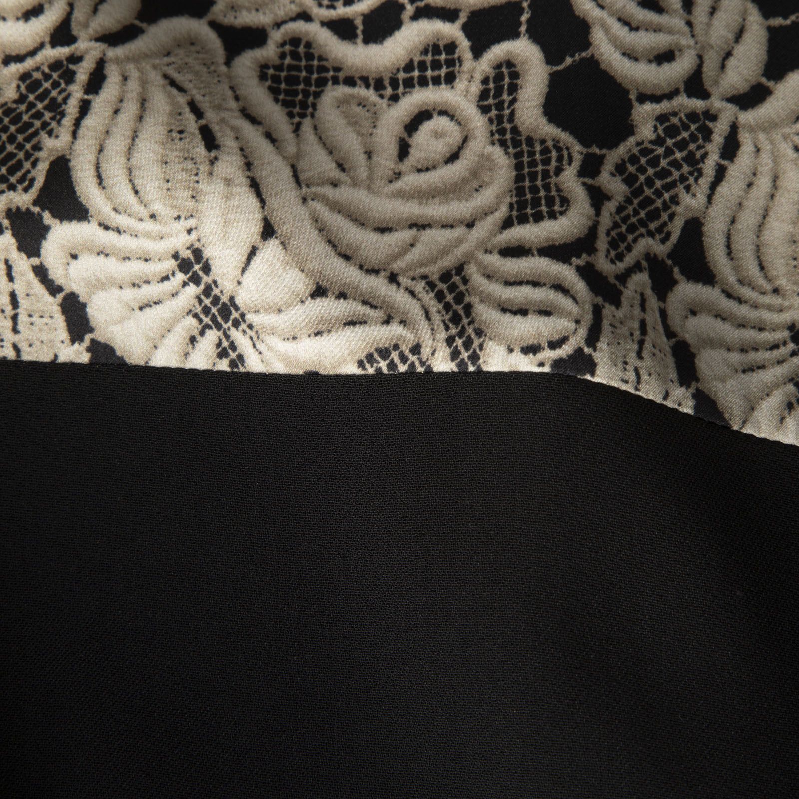 Stella McCartney Lace Print Knee Length Dress Size XS / US 0-2 / IT 36-38 - 3 Thumbnail