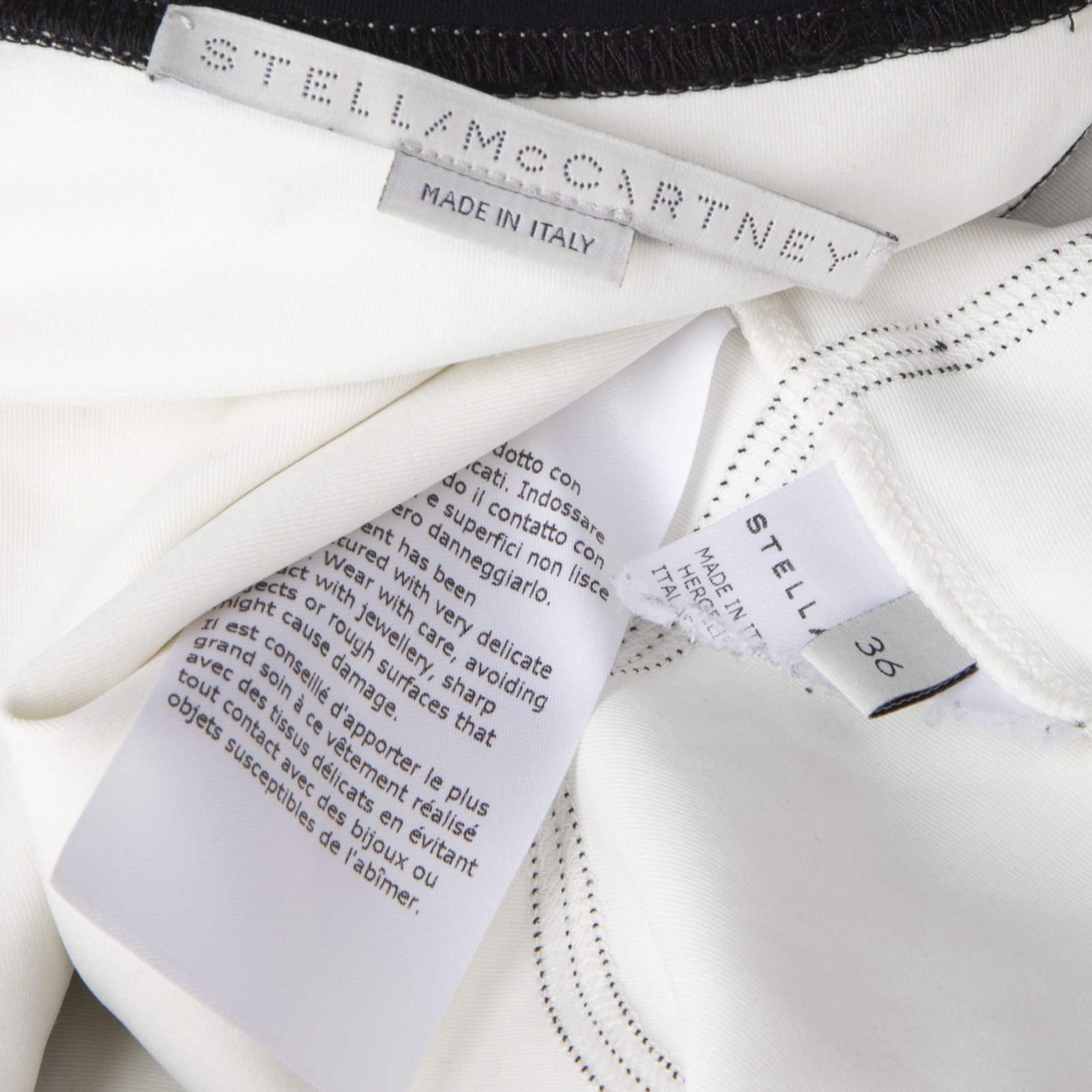 Stella McCartney Logo Short Sleeve T-Shirt Size XS / US 0-2 / IT 36-38 - 10 Thumbnail