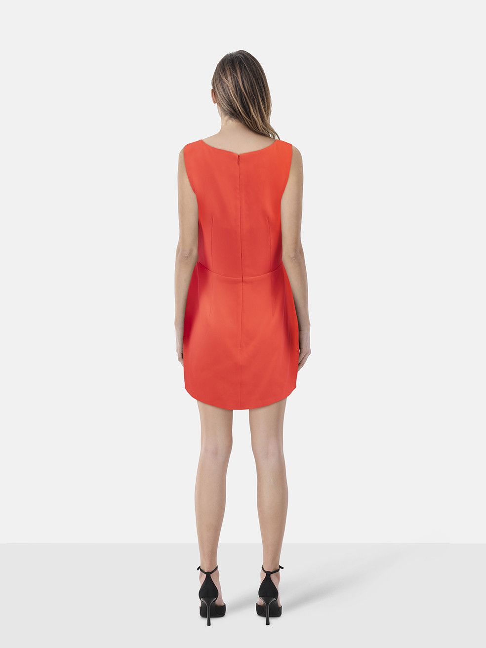 Alex Perry Strawberry Preston Stretch Crepe Mini Dress Size M / US 6-8 / IT 42-44 - 2 Thumbnail