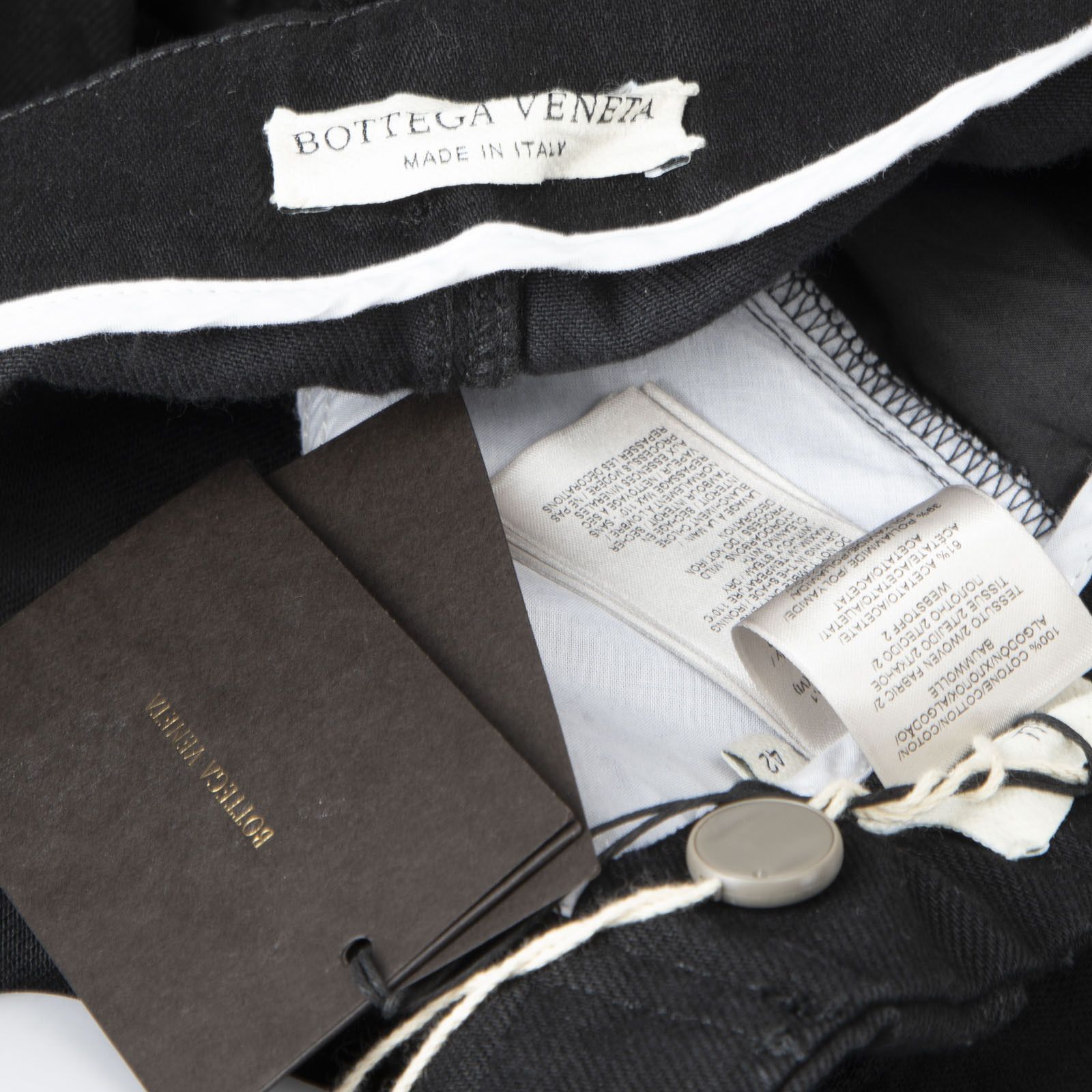 Bottega Veneta Black Denim Jeans Size 28" / US 6 / IT 42 - 4 Thumbnail