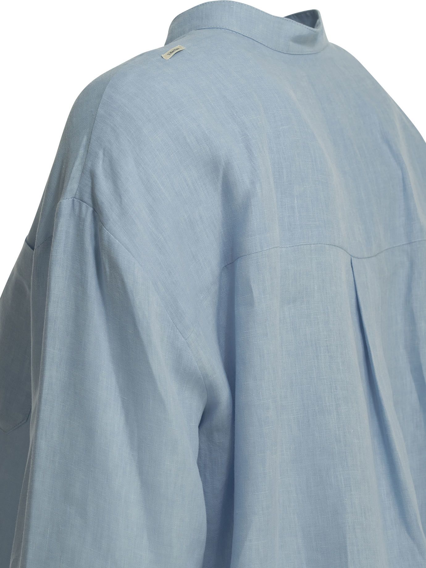Max Mara Casual Linen Shirt Size M / US 6-8 / IT 42-44 - 4 Thumbnail