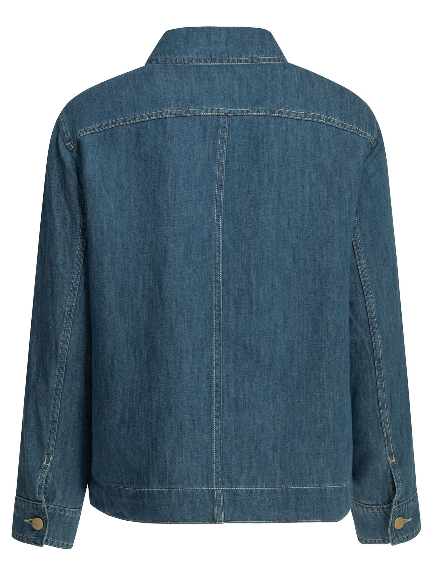 Max Mara Casual Denim Shirt Size M / US 6-8 / IT 42-44 - 2 Thumbnail