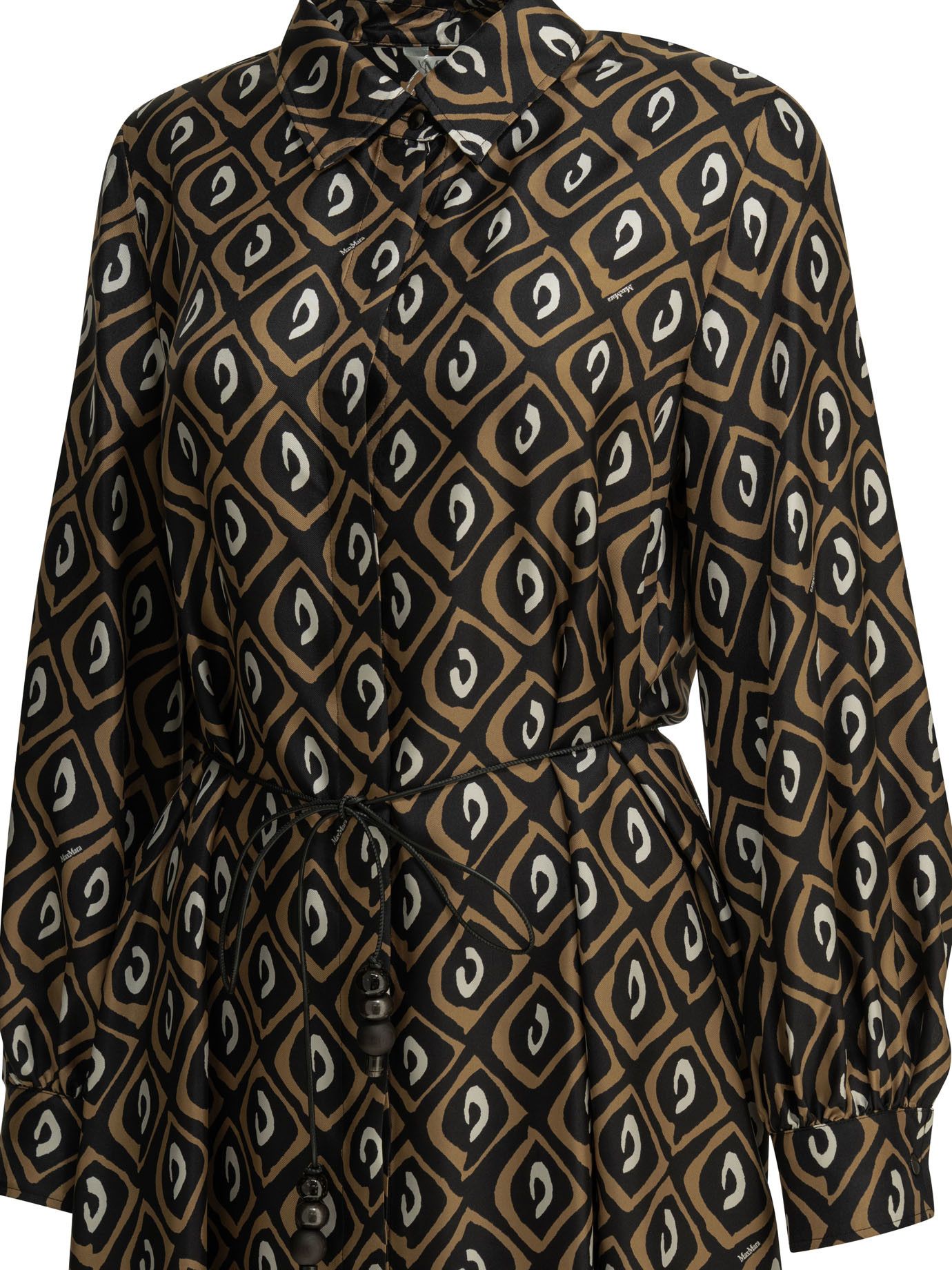 Max Mara Long Chemise Dress Size XS / US 0-2 / IT 36-38 - 4 Thumbnail