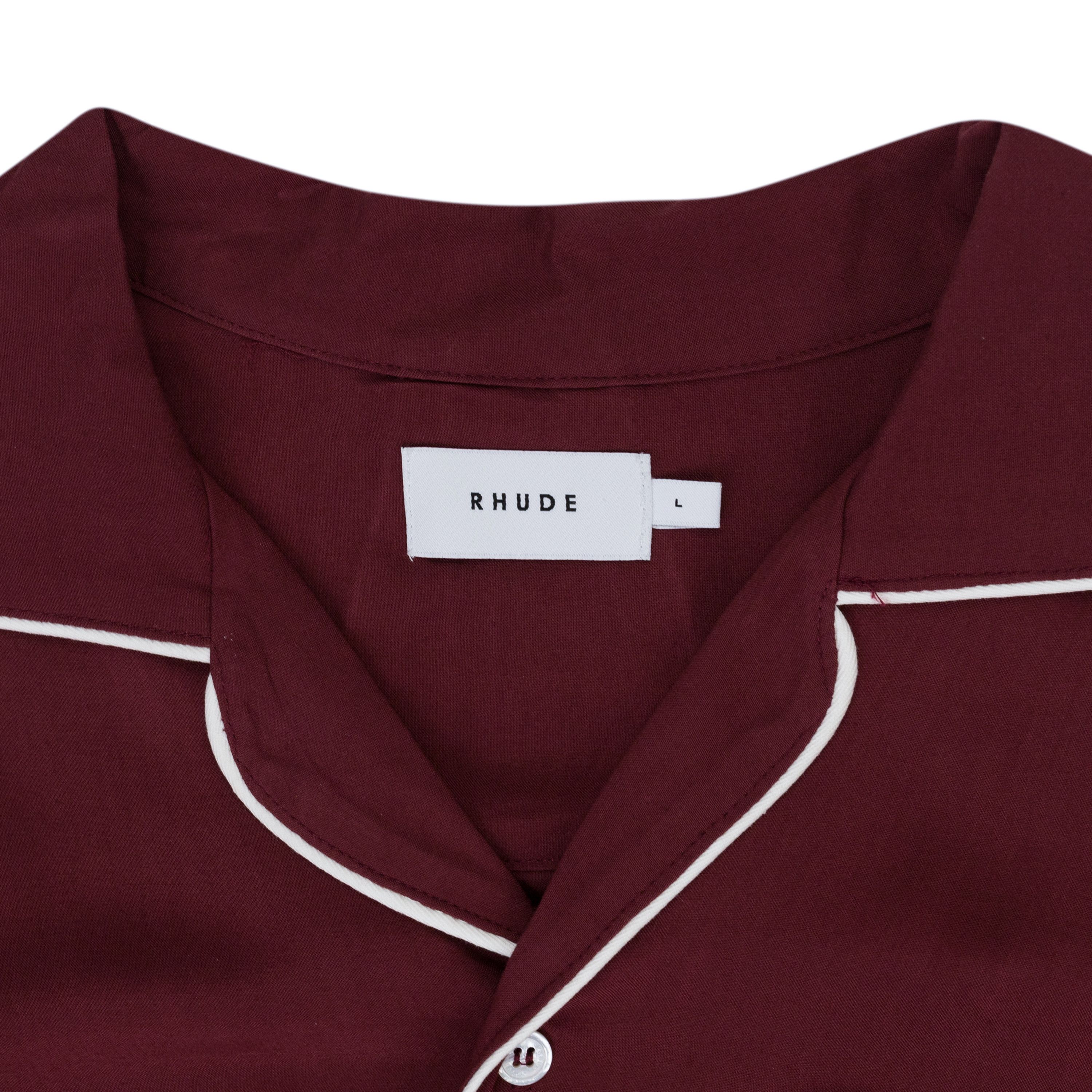 Rhude Pajama Shirt SIZE L Size US L / EU 52-54 / 3 - 3 Thumbnail