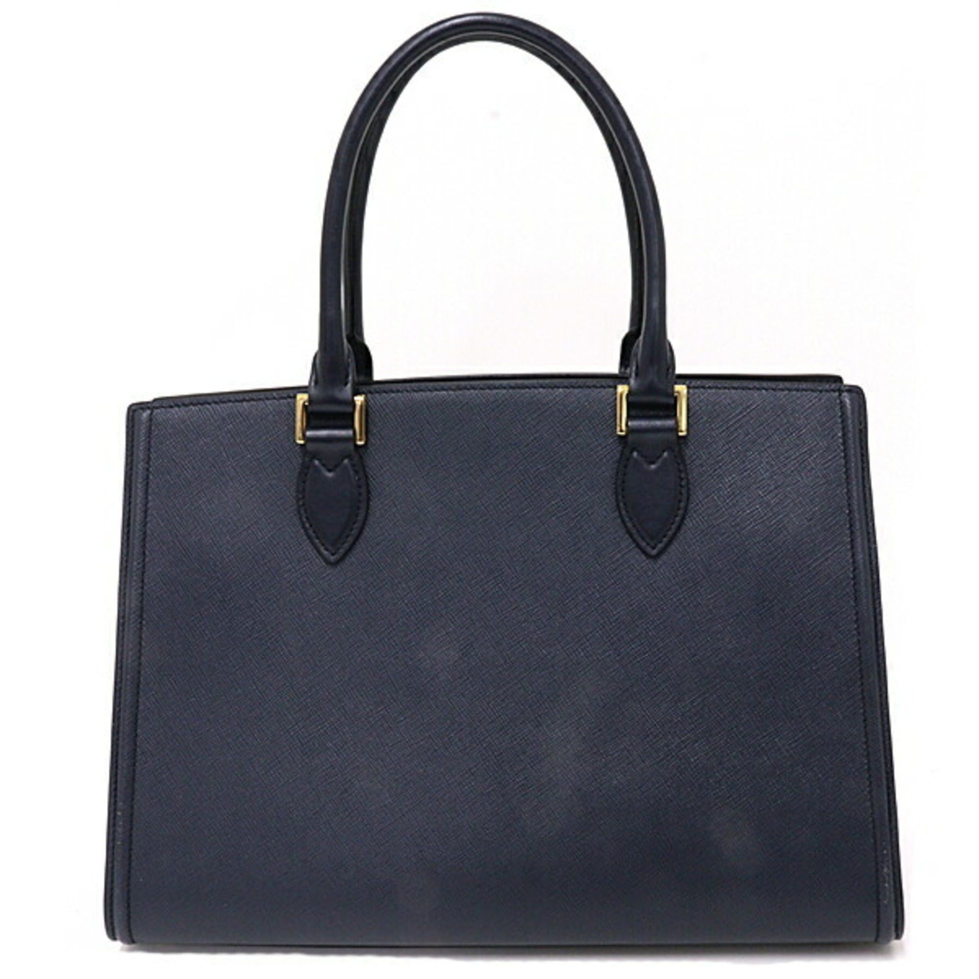 Prada Prada Saffiano Leather Handbag, Outlet, Strapless, 1BA228, Navy, BALTICO Size ONE SIZE - 2 Thumbnail