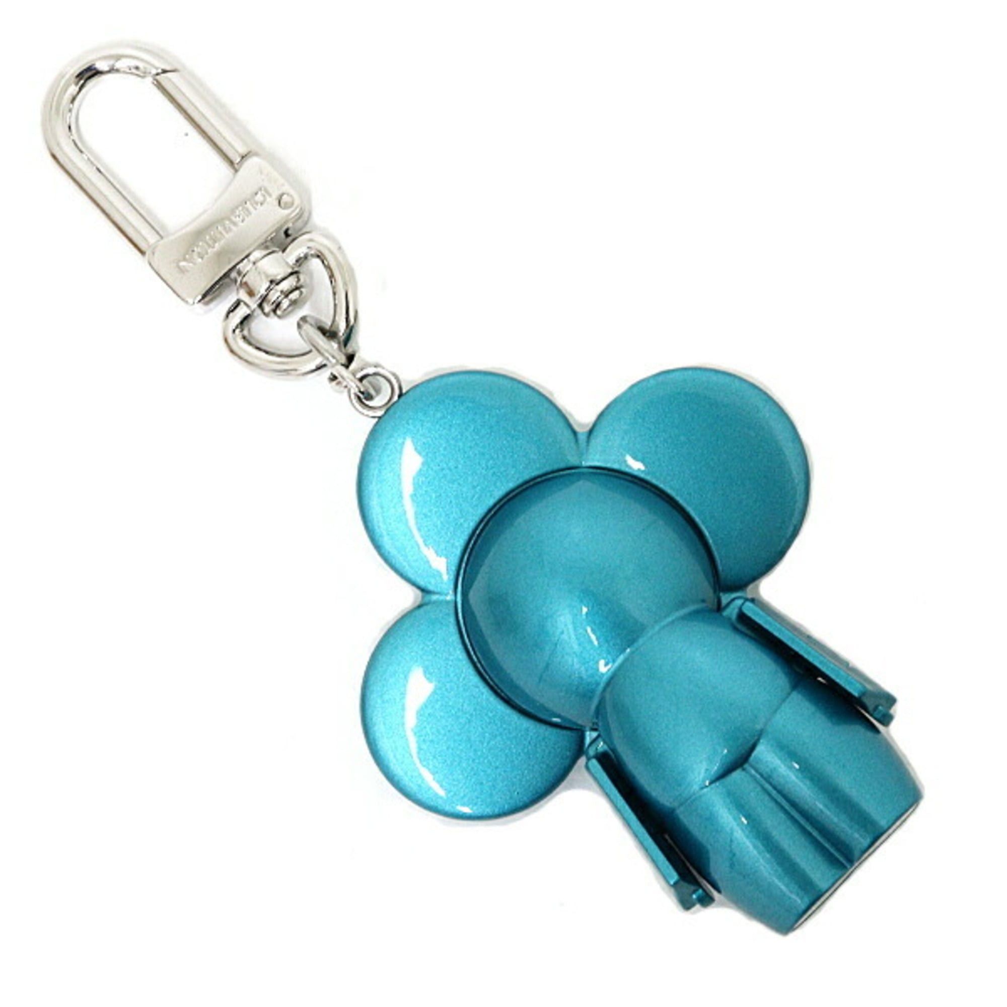 Louis Vuitton Louis Vuitton Bijou Sac Vivienne Metal Bag Charm Keychain M00484 Turquoise Size ONE SIZE - 2 Thumbnail