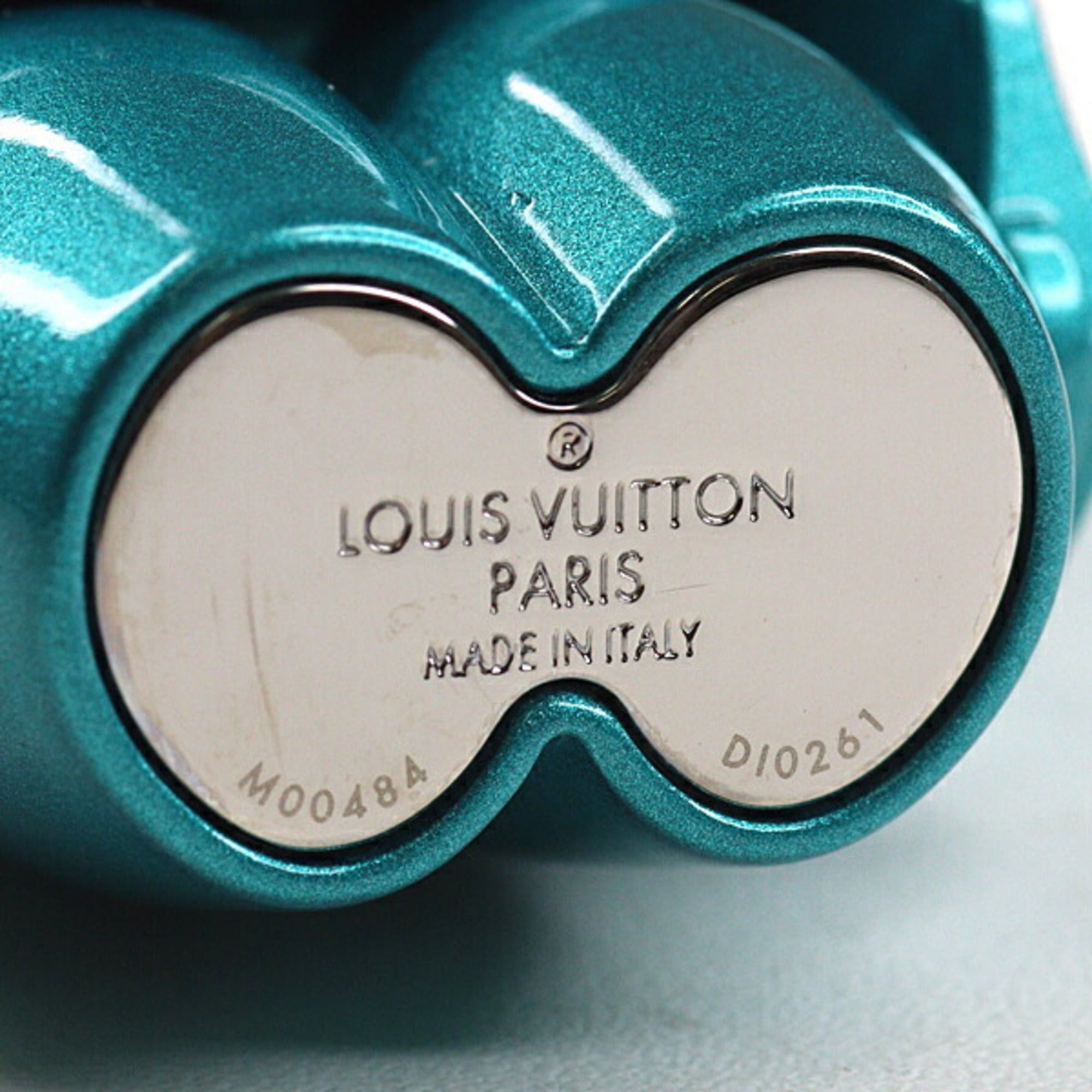 Louis Vuitton Louis Vuitton Bijou Sac Vivienne Metal Bag Charm Keychain M00484 Turquoise Size ONE SIZE - 6 Thumbnail