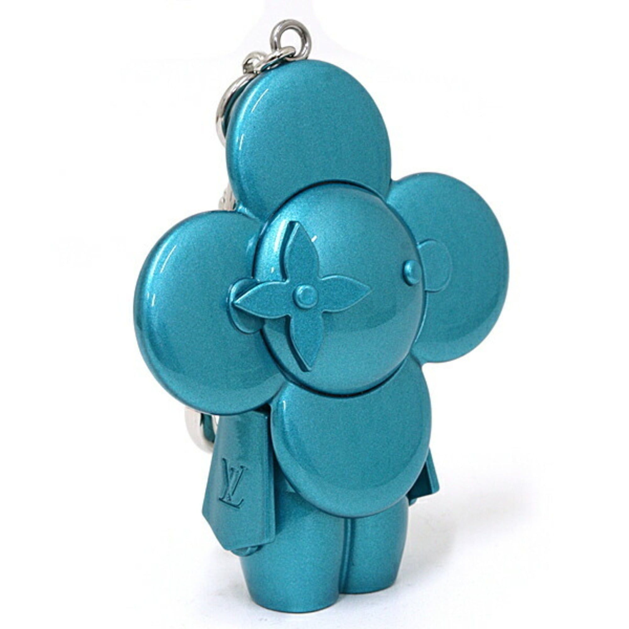 Louis Vuitton Louis Vuitton Bijou Sac Vivienne Metal Bag Charm Keychain M00484 Turquoise Size ONE SIZE - 3 Thumbnail