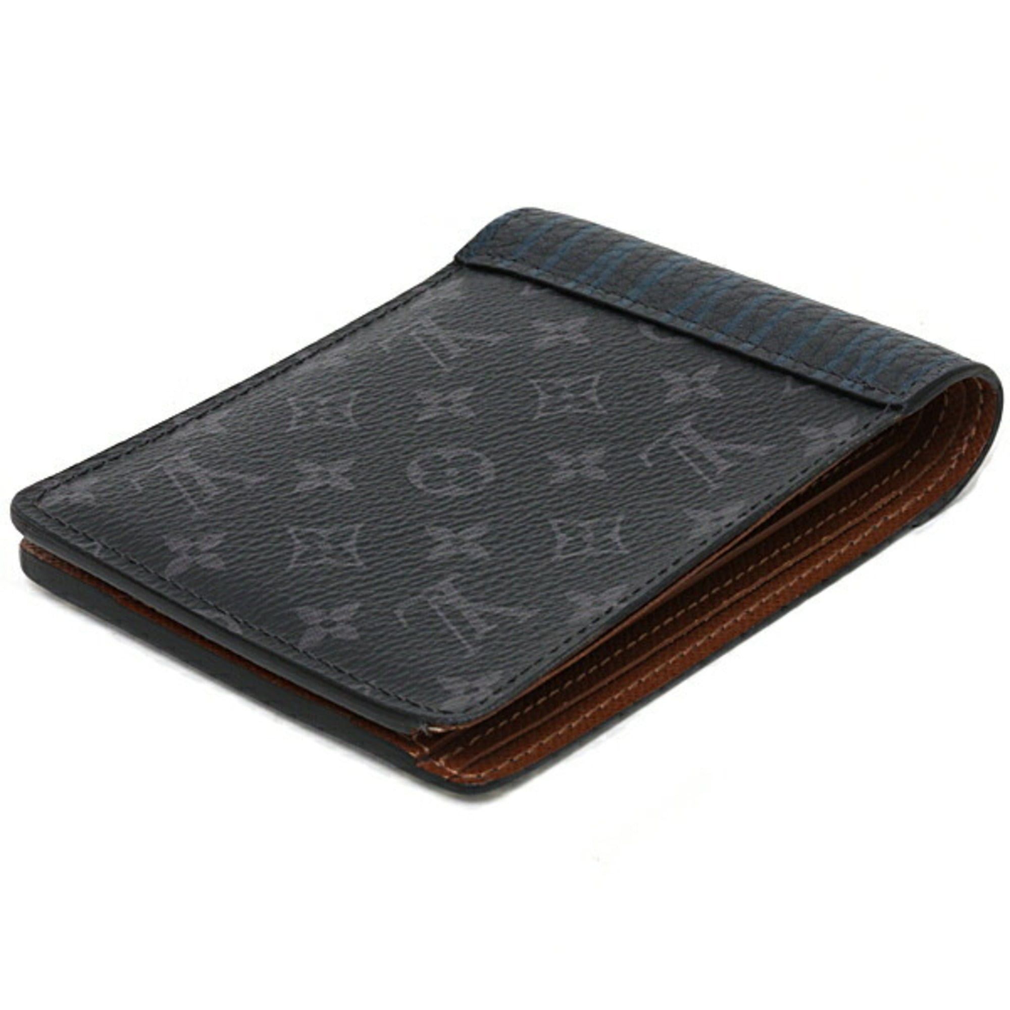 Louis Vuitton Louis Vuitton Portefeuille Multiple Patchwork Bi-fold Wallet, Monogram Eclipse, M69699 Size ONE SIZE - 4 Thumbnail