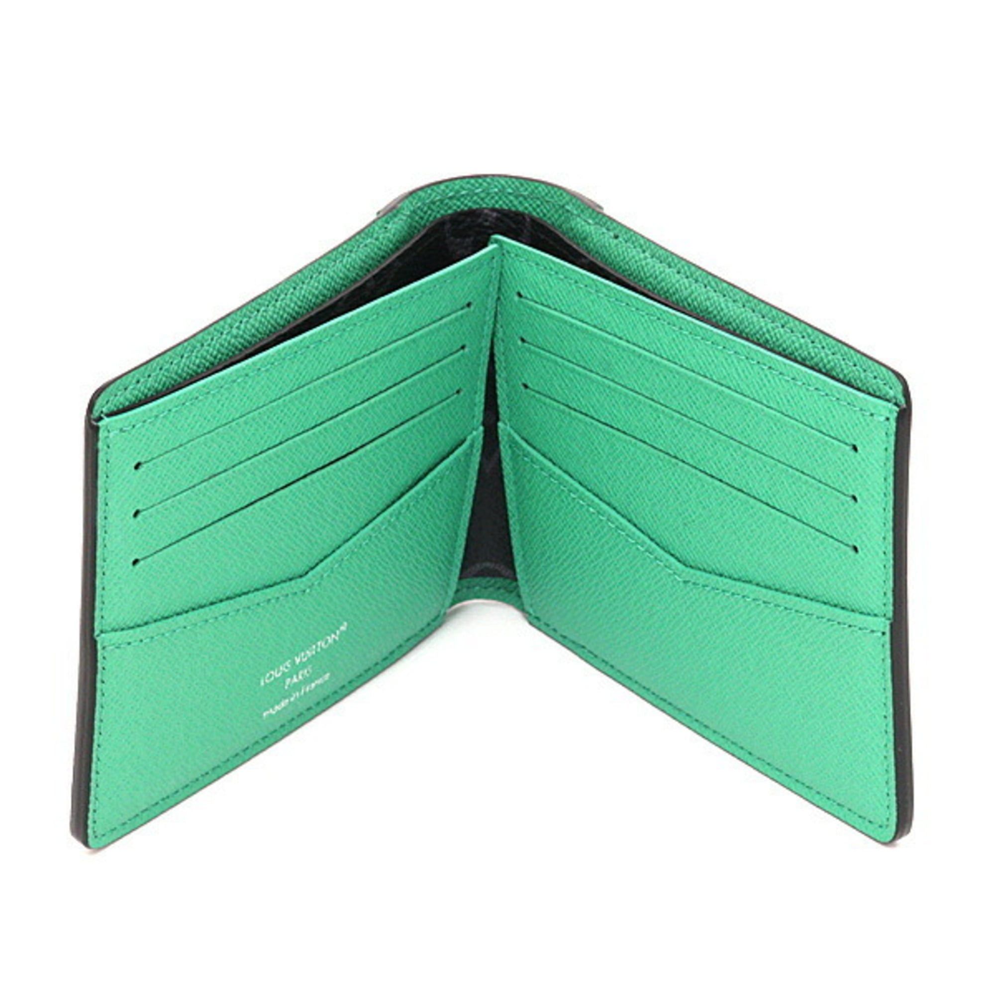 Louis Vuitton Louis Vuitton Portefeuille Slender Monogram Eclipse Bamboo Green M25849 Bi-fold Wallet, Unused Size ONE SIZE - 2 Thumbnail