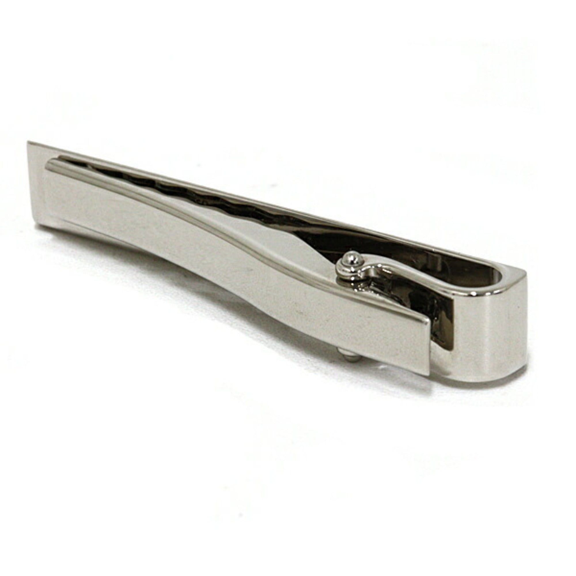 Louis Vuitton Louis Vuitton Damier Tie Clip, Silver, M61976 Size ONE SIZE - 3 Thumbnail