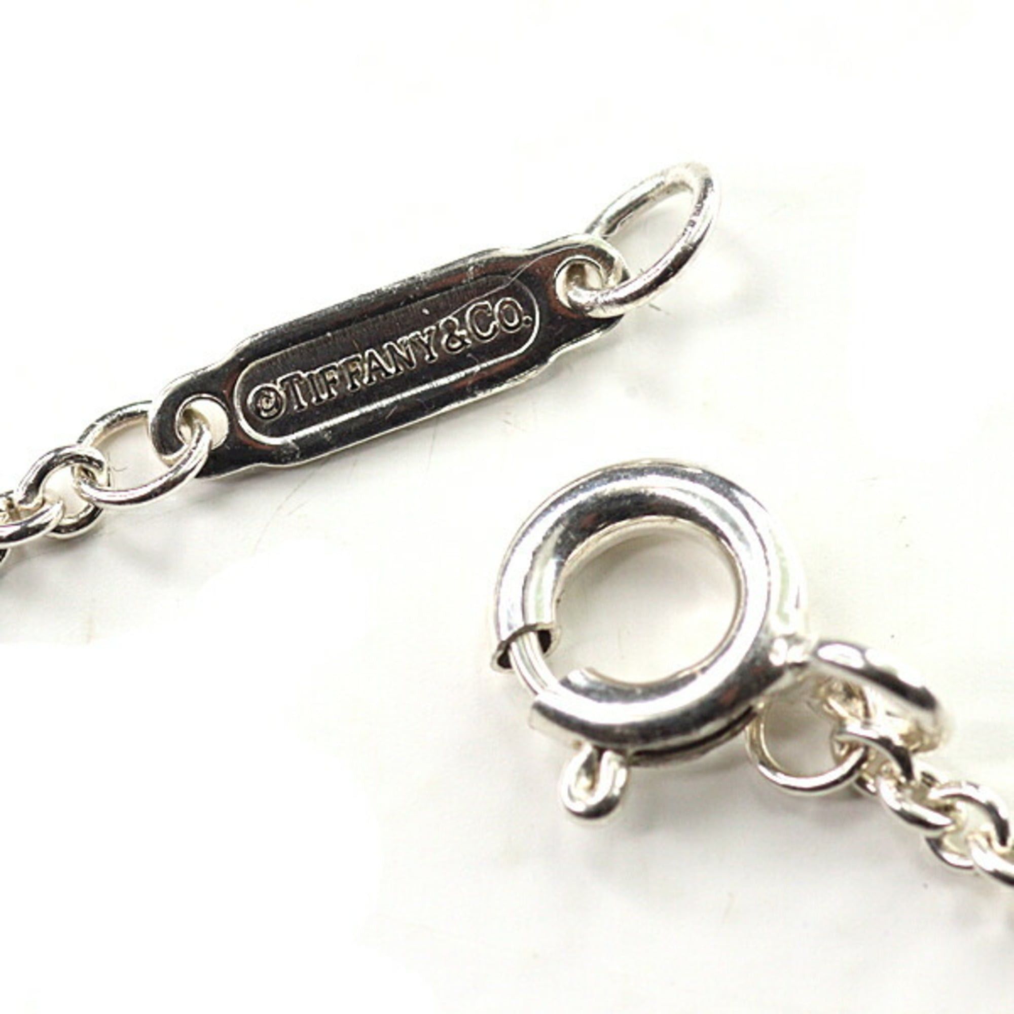 Tiffany & Co. Tiffany & Co. Mini Tag Chain Necklace, Ag925 Sterling Silver, 46cm Size ONE SIZE - 4 Thumbnail