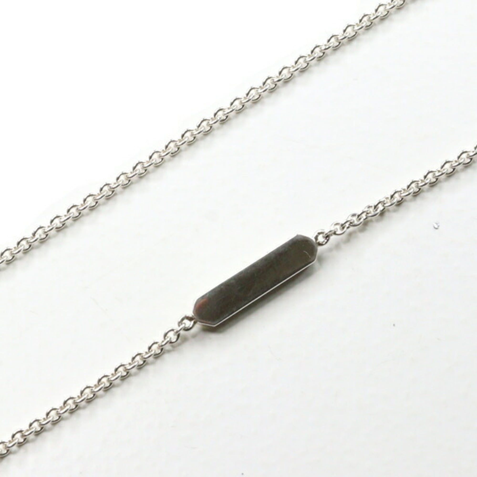 Tiffany & Co. Tiffany & Co. Mini Tag Chain Necklace, Ag925 Sterling Silver, 46cm Size ONE SIZE - 3 Thumbnail