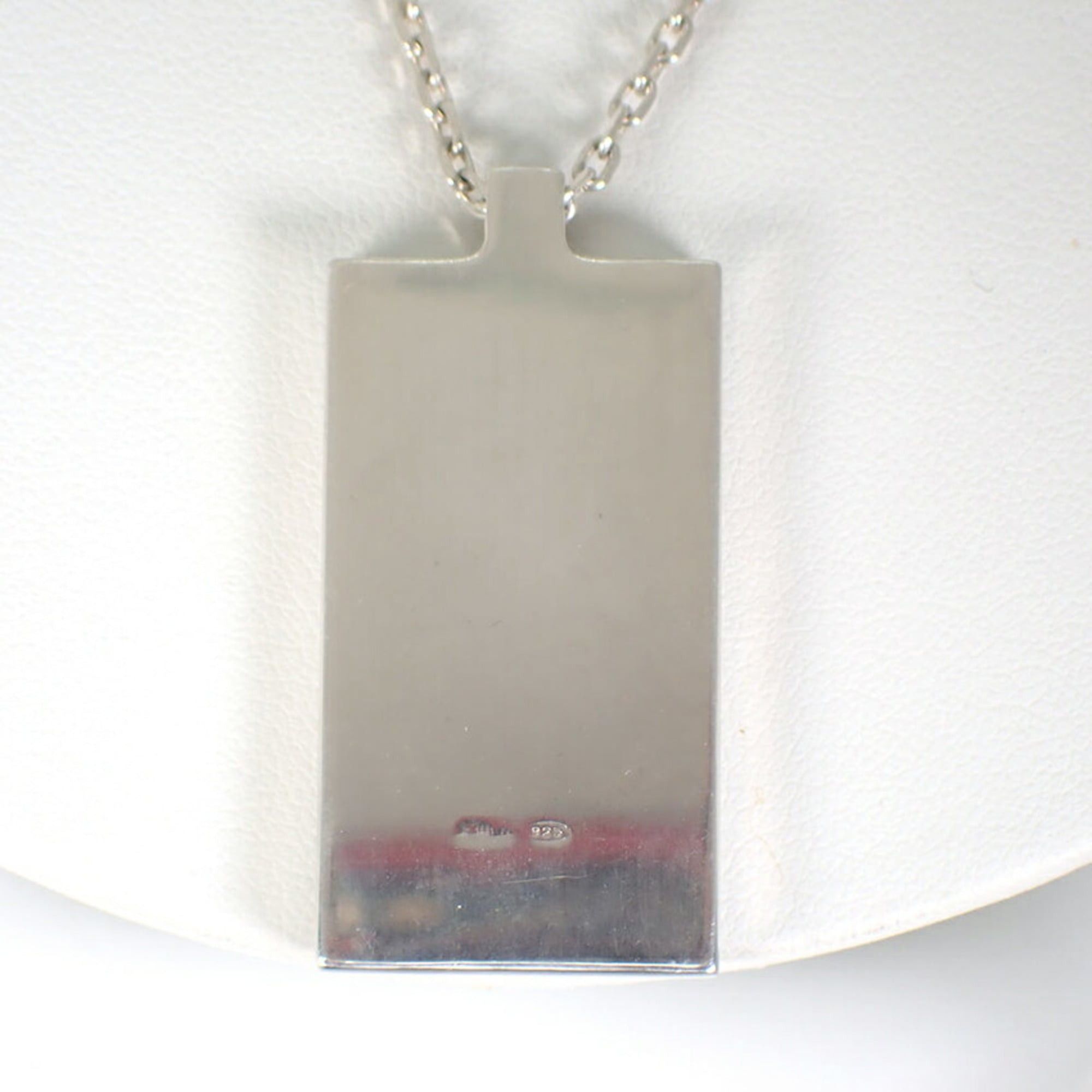 Gucci GUCCI 925 Plate Necklace Size ONE SIZE - 3 Thumbnail