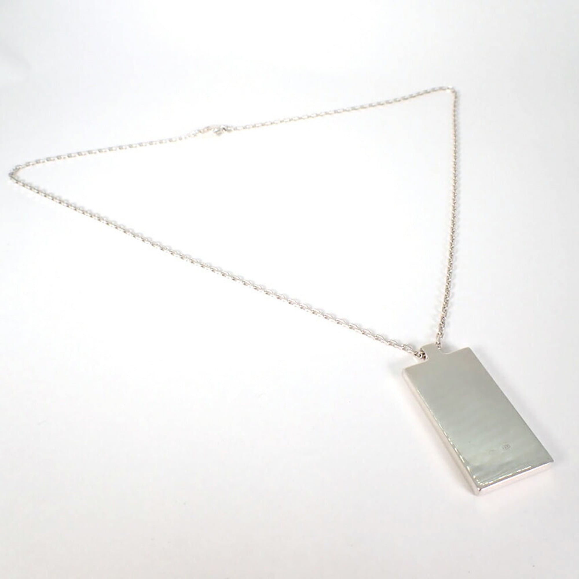 Gucci GUCCI 925 Plate Necklace Size ONE SIZE - 4 Thumbnail