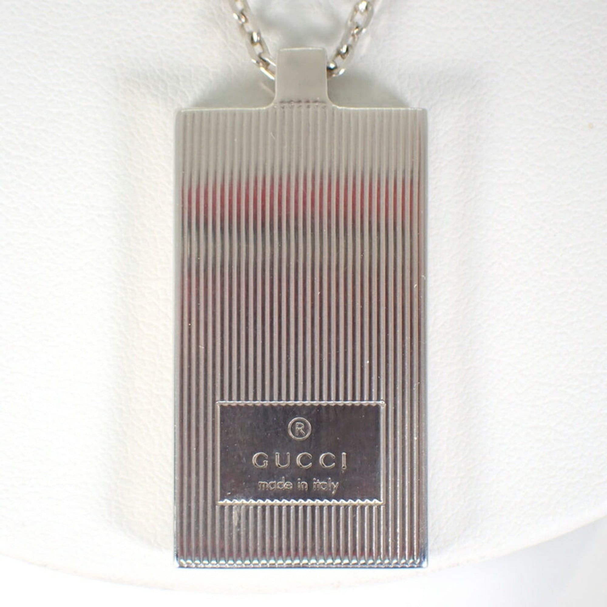 Gucci GUCCI 925 Plate Necklace Size ONE SIZE - 7 Thumbnail