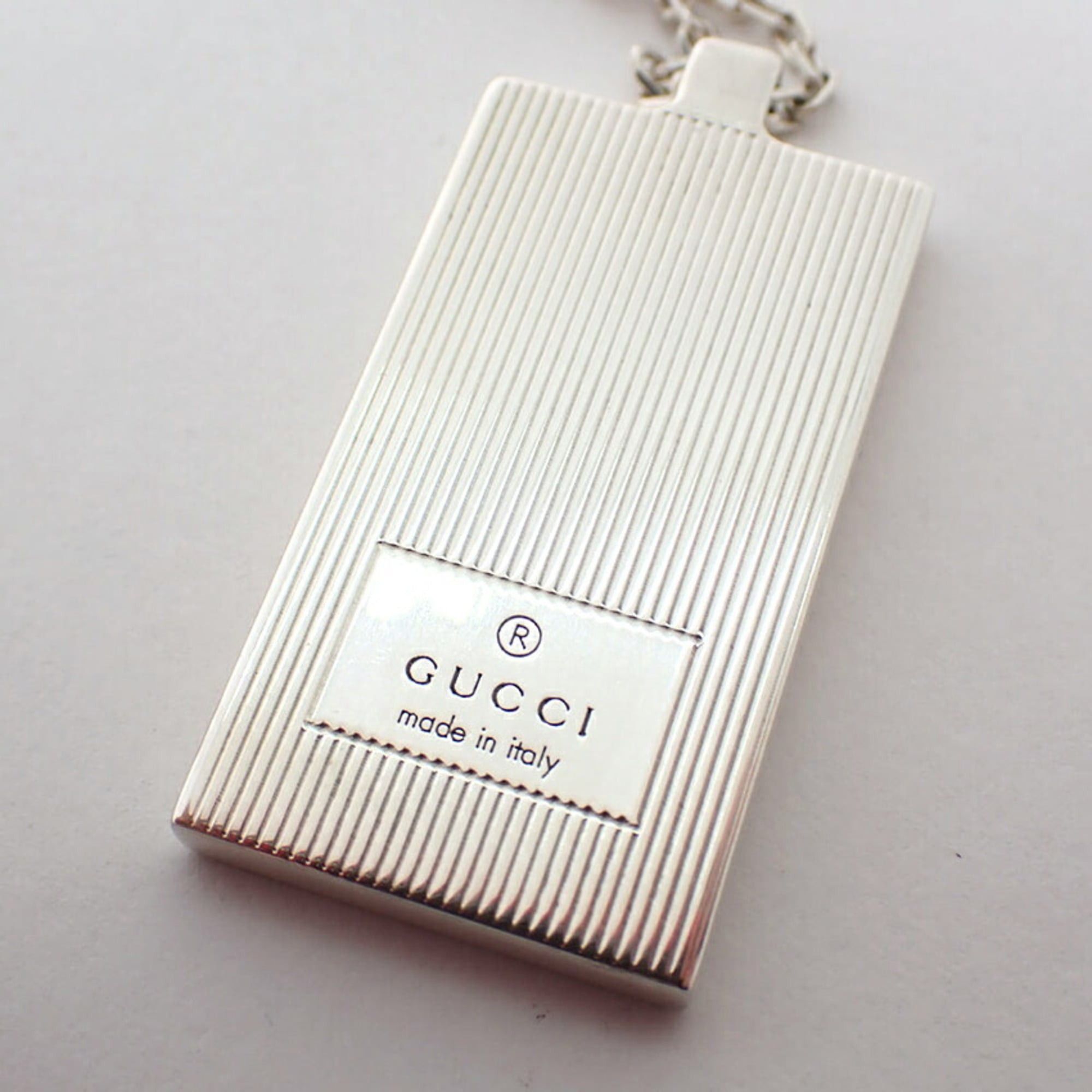 Gucci GUCCI 925 Plate Necklace Size ONE SIZE - 6 Thumbnail