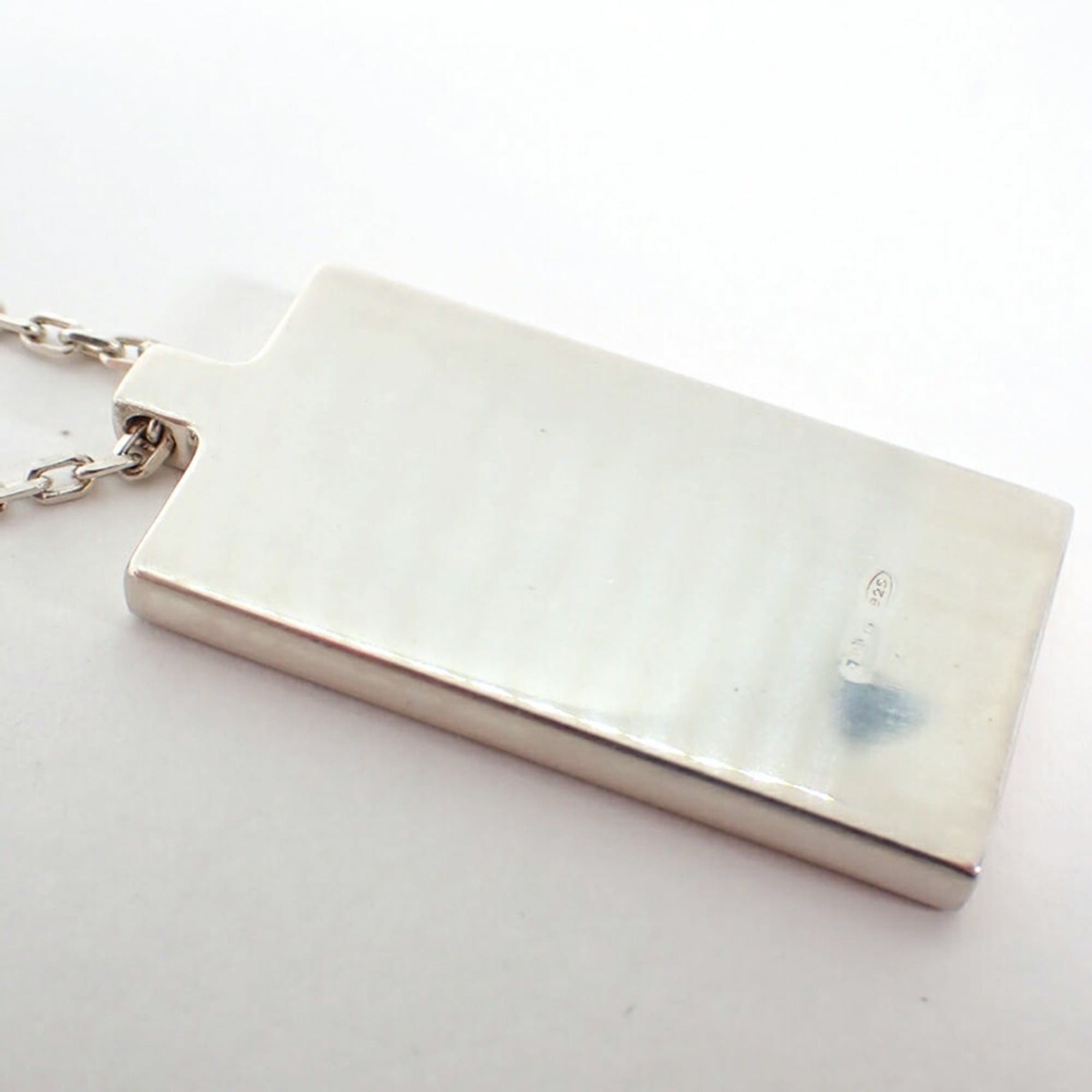 Gucci GUCCI 925 Plate Necklace Size ONE SIZE - 5 Thumbnail