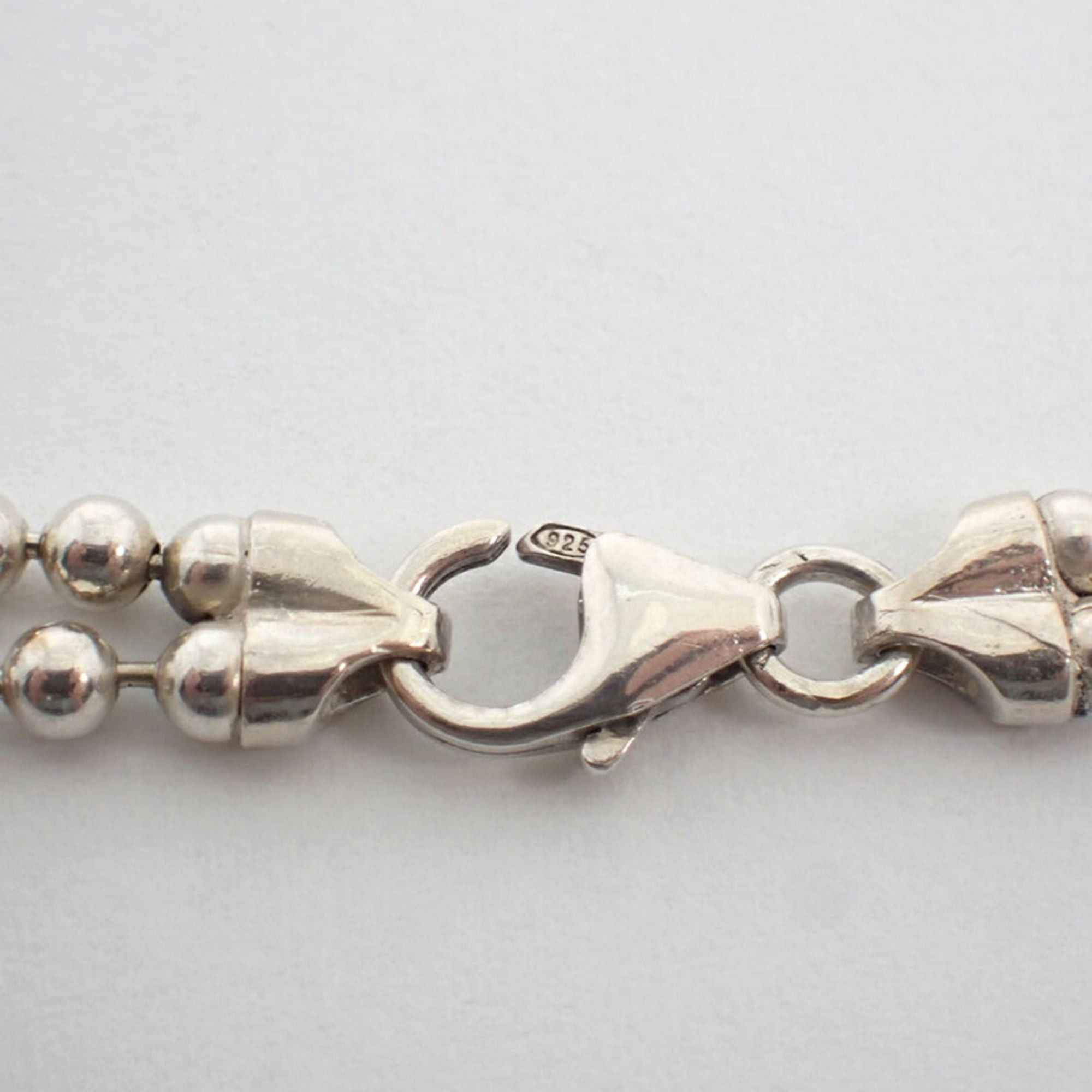 Gucci GUCCI 925 Double Ball Chain Pendant Necklace Size ONE SIZE - 7 Thumbnail