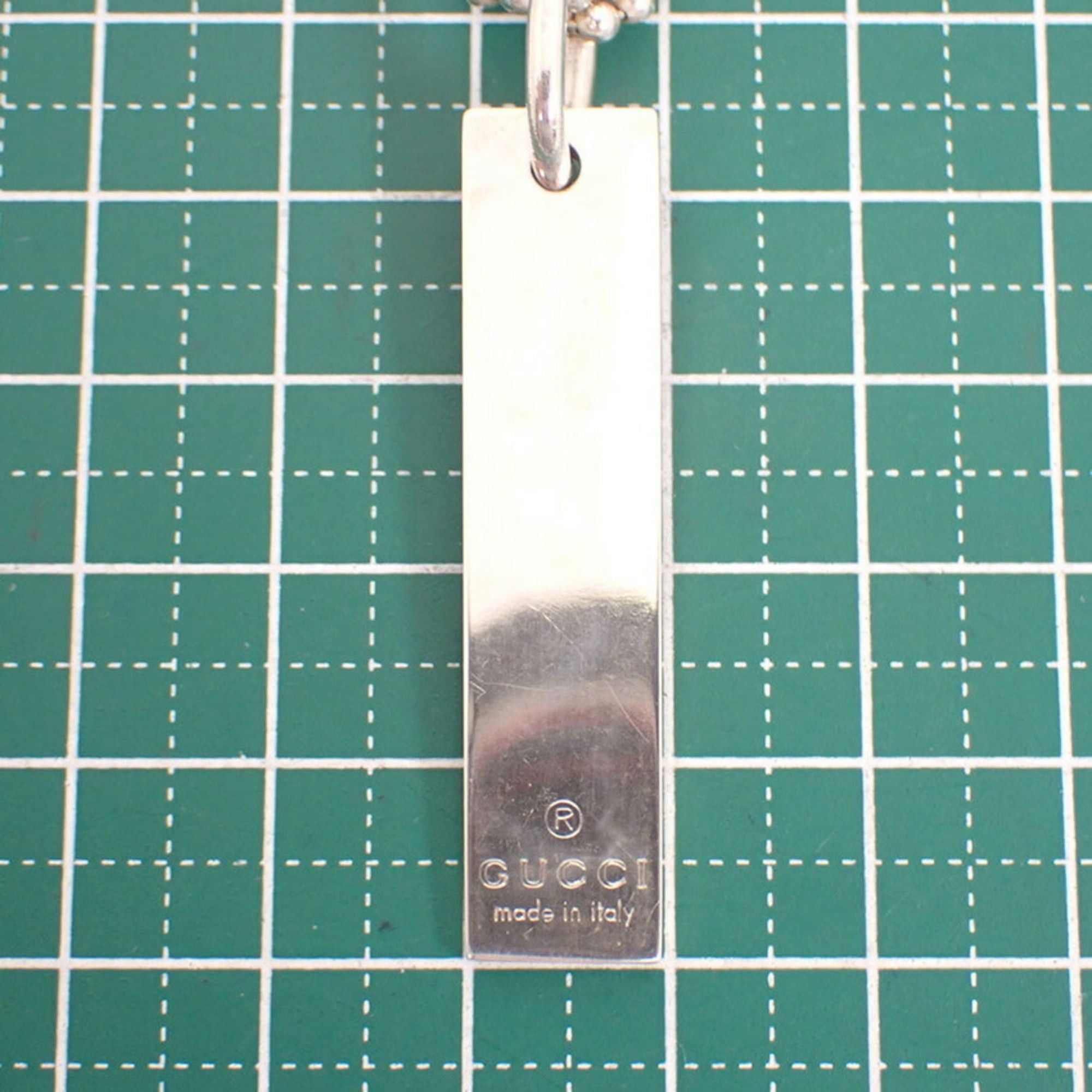 Gucci GUCCI 925 Double Ball Chain Pendant Necklace Size ONE SIZE - 8 Thumbnail