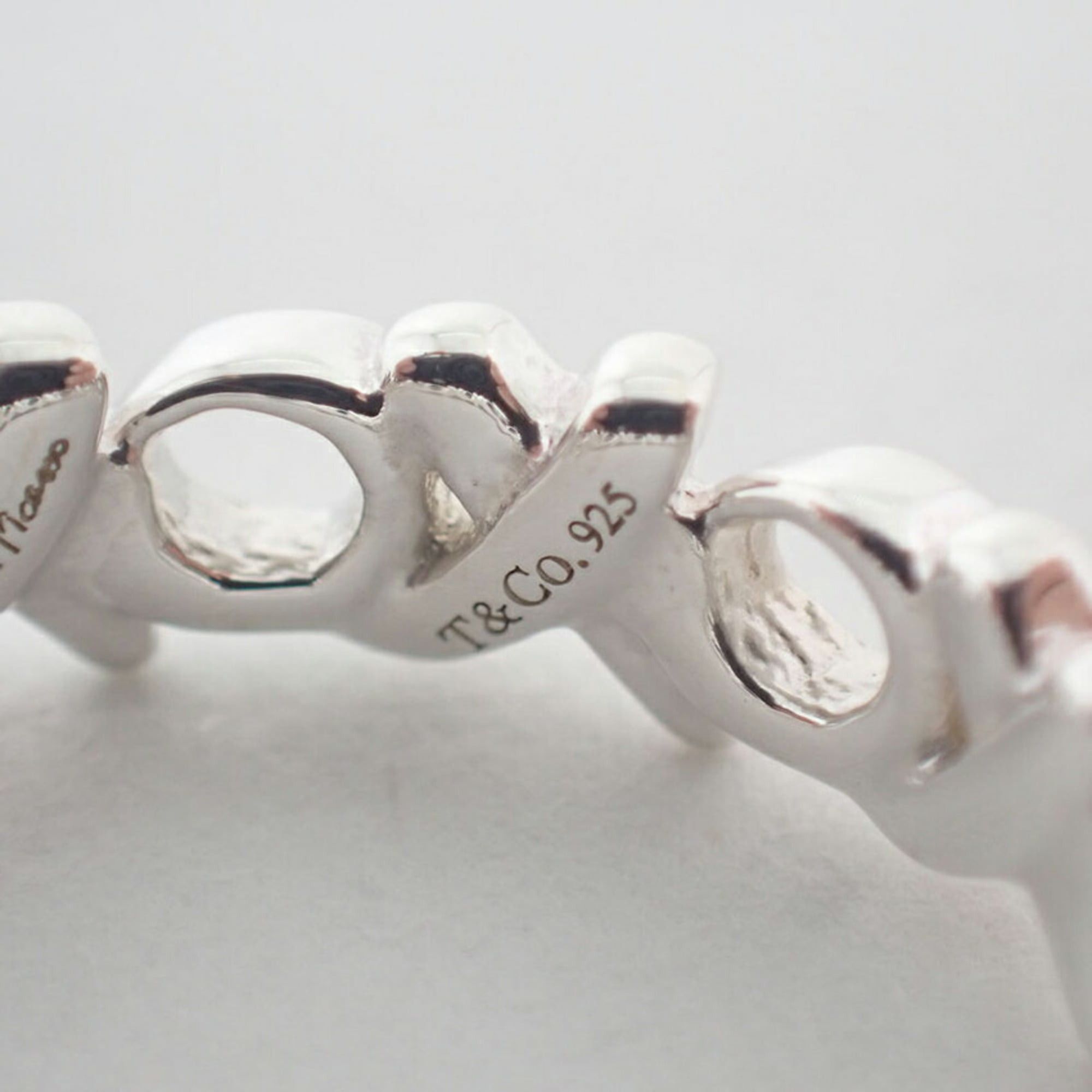 Tiffany & Co. TIFFANY & Co. 925 Love Kiss Ring, Size 7 Size ONE SIZE - 8 Thumbnail