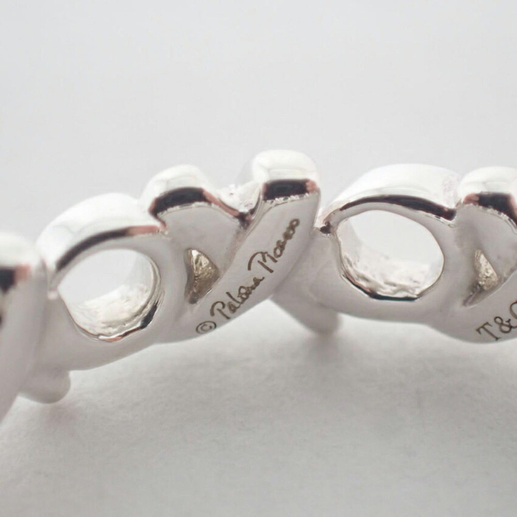Tiffany & Co. TIFFANY & Co. 925 Love Kiss Ring, Size 7 Size ONE SIZE - 9 Thumbnail