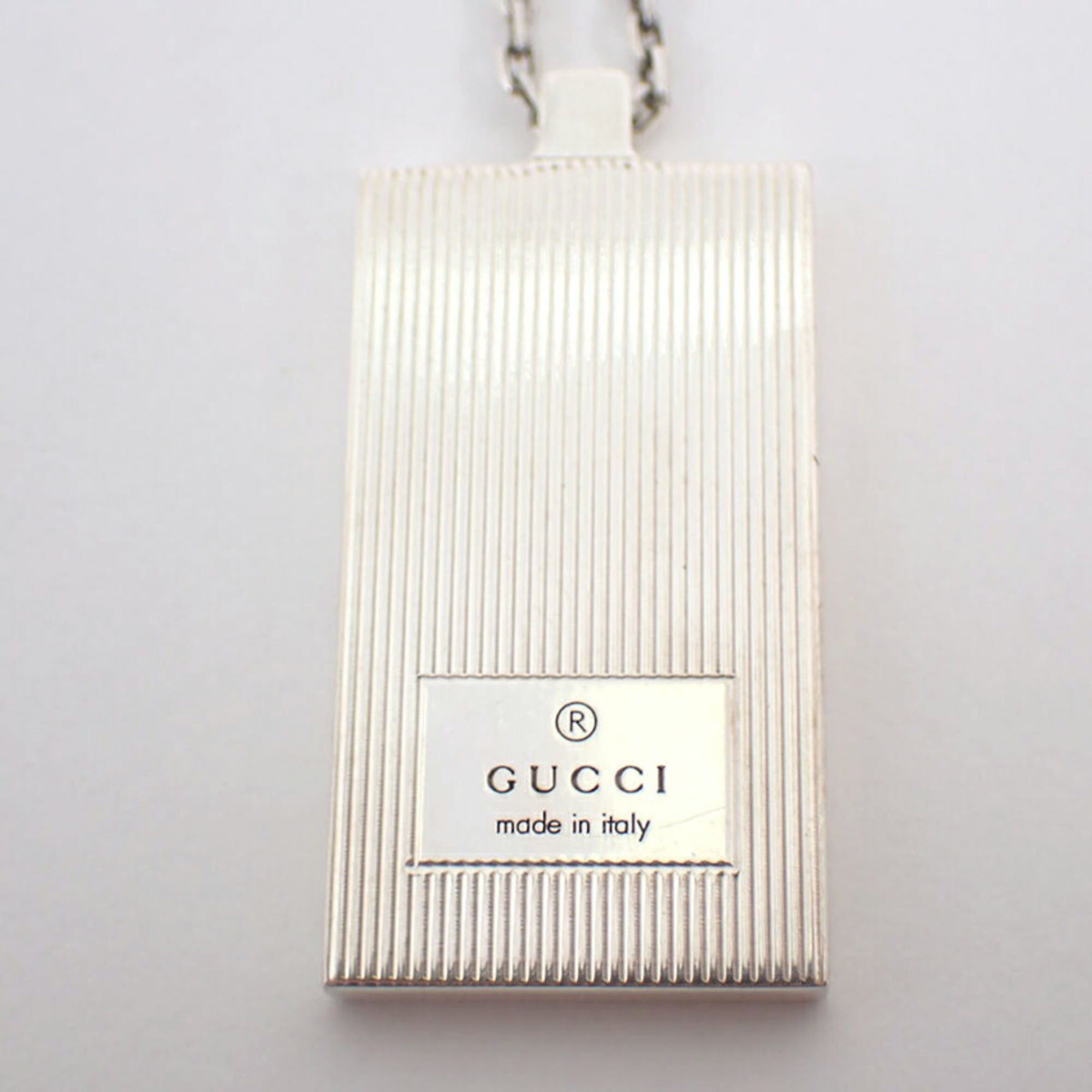 Gucci GUCCI 925 G motif pendant necklace Size ONE SIZE - 3 Thumbnail