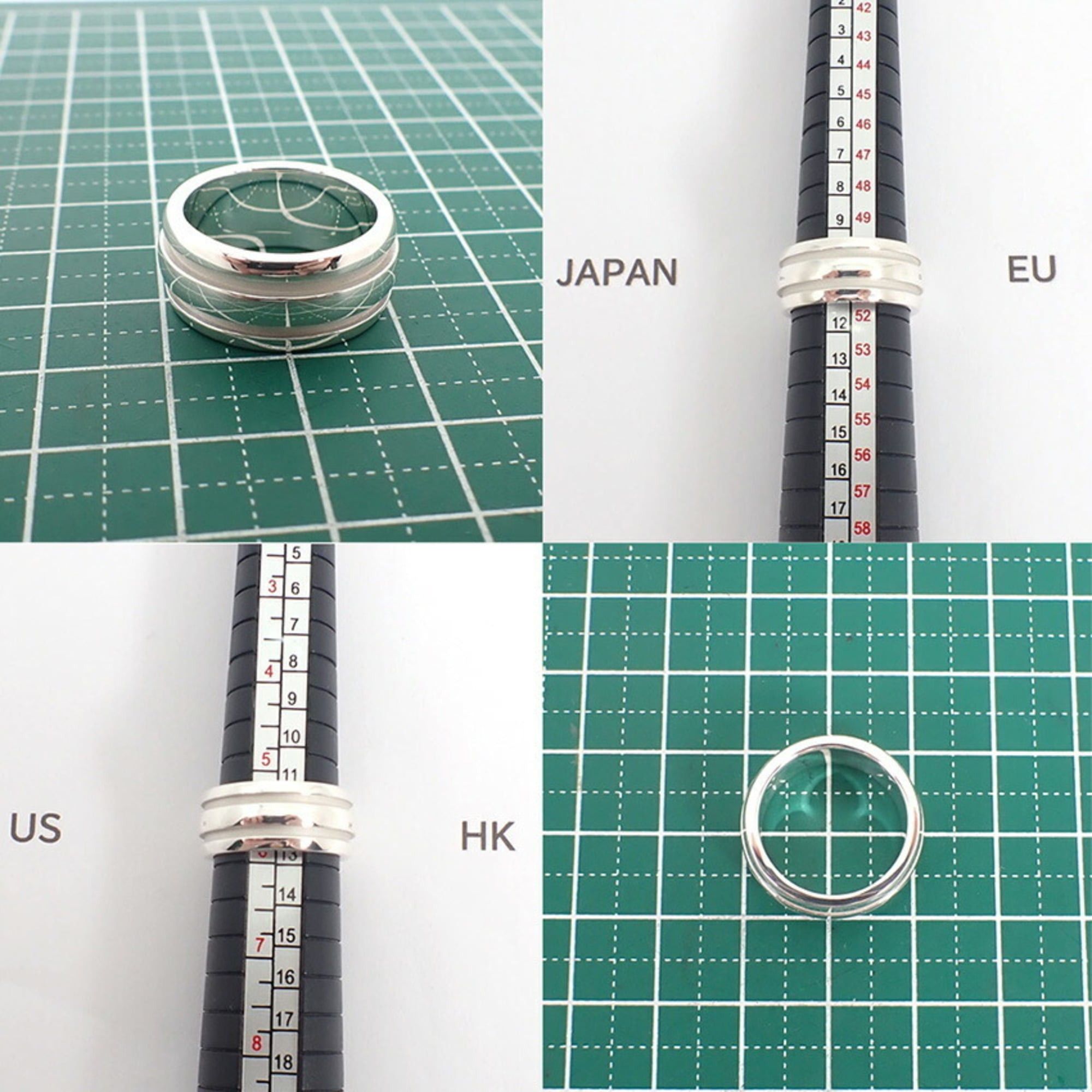 Tiffany & Co. TIFFANY & Co. 925 Double Line Grooved Ring, Size 11 Size ONE SIZE - 9 Thumbnail