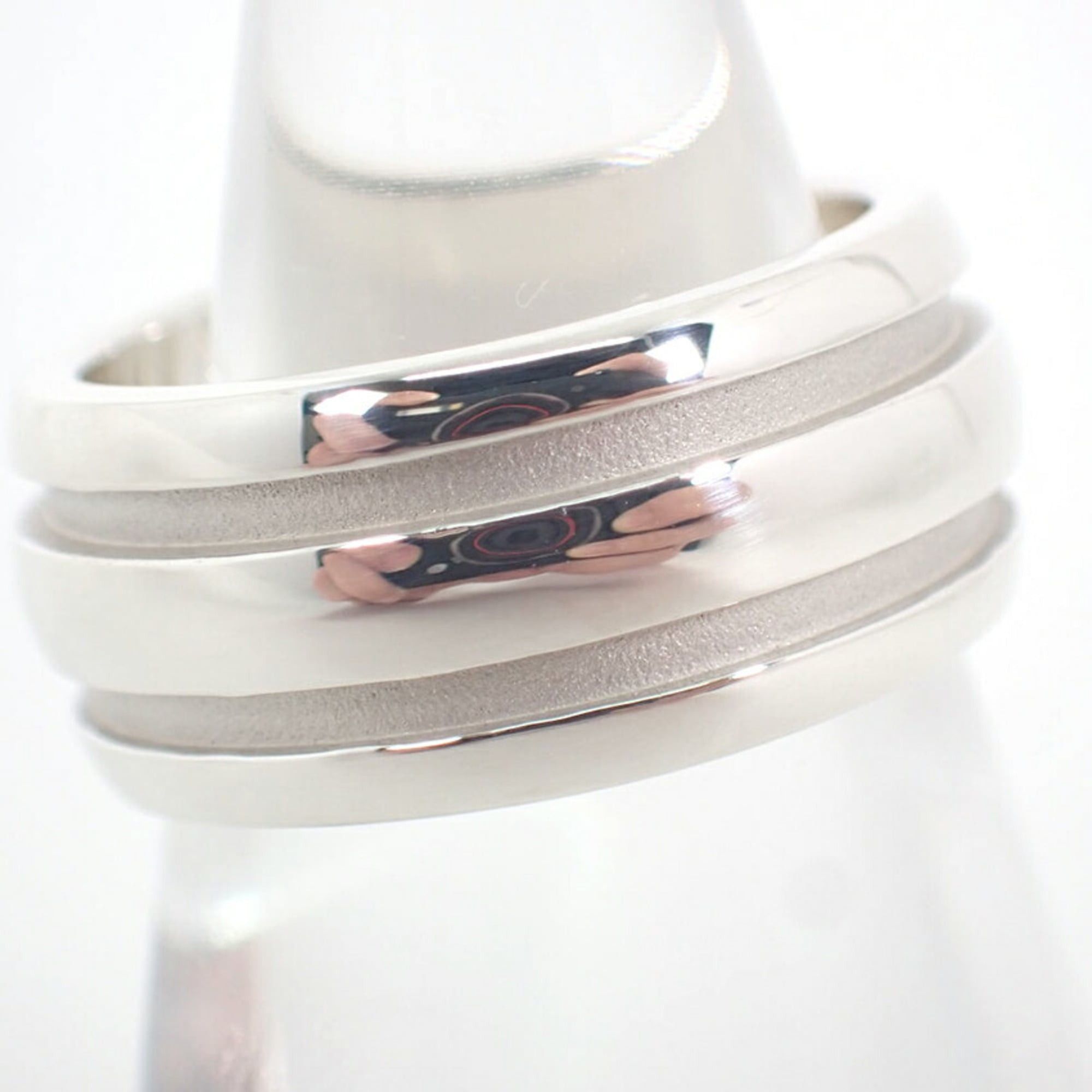 Tiffany & Co. TIFFANY & Co. 925 Double Line Grooved Ring, Size 11 Size ONE SIZE - 3 Thumbnail