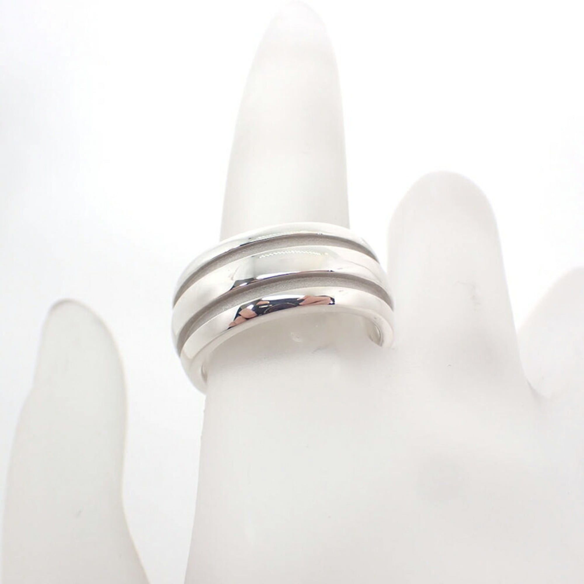Tiffany & Co. TIFFANY & Co. 925 Double Line Grooved Ring, Size 11 Size ONE SIZE - 5 Thumbnail