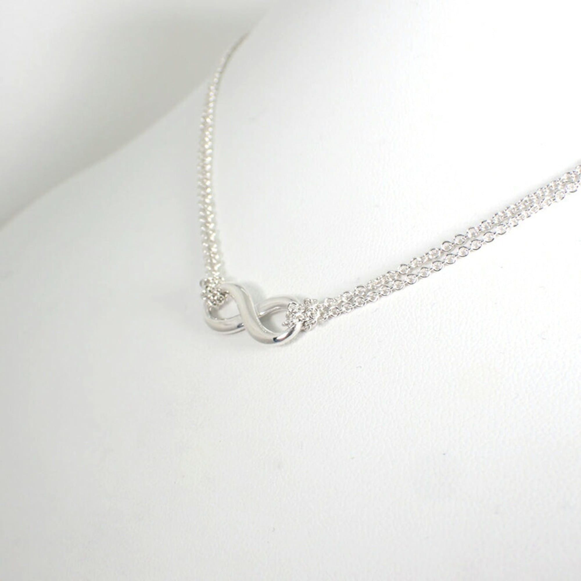Tiffany & Co. TIFFANY & Co. 925 Infinity Pendant Necklace Size ONE SIZE - 4 Thumbnail