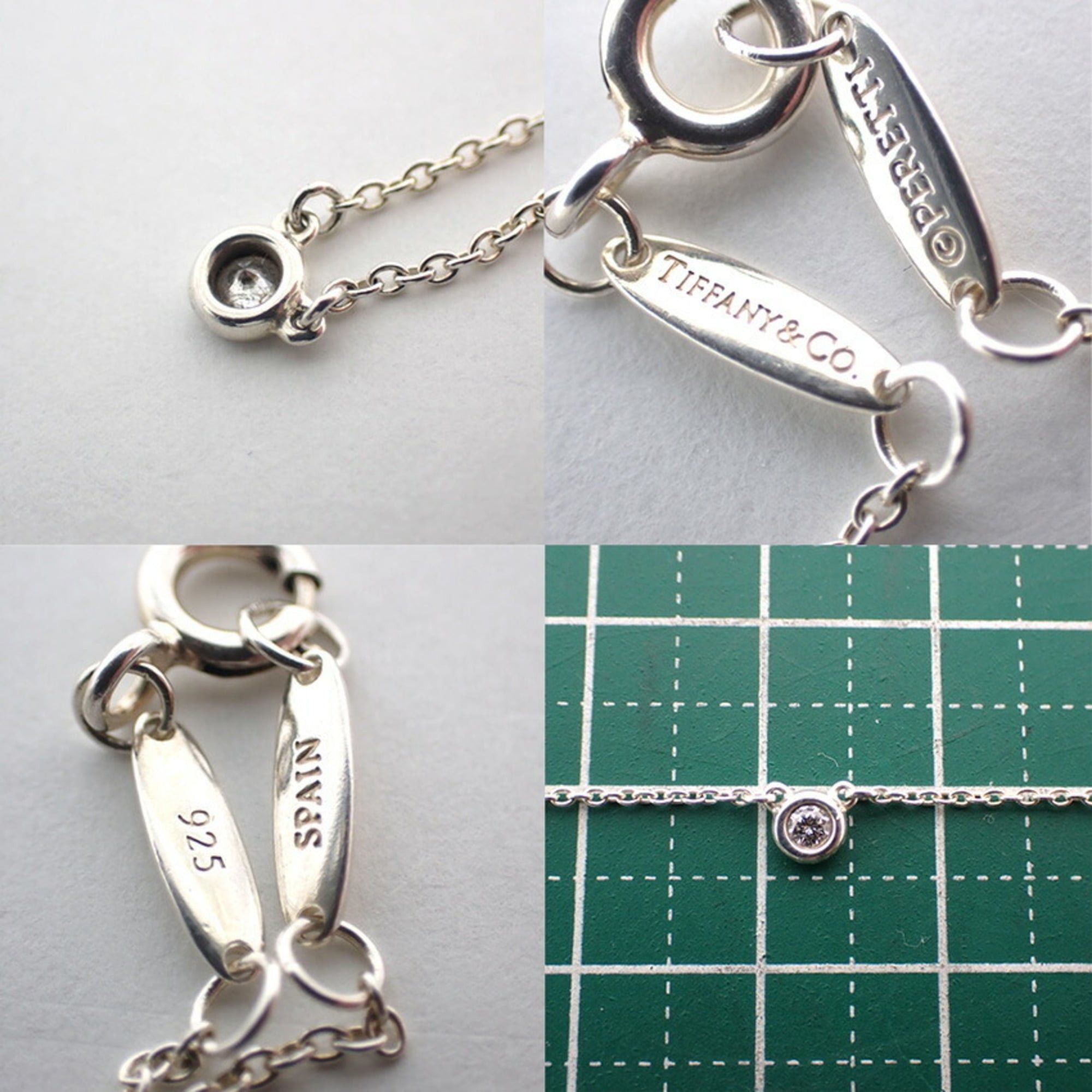 Tiffany & Co. TIFFANY & Co. 925 By the Yard Diamond 1pc Necklace Size ONE SIZE - 9 Thumbnail