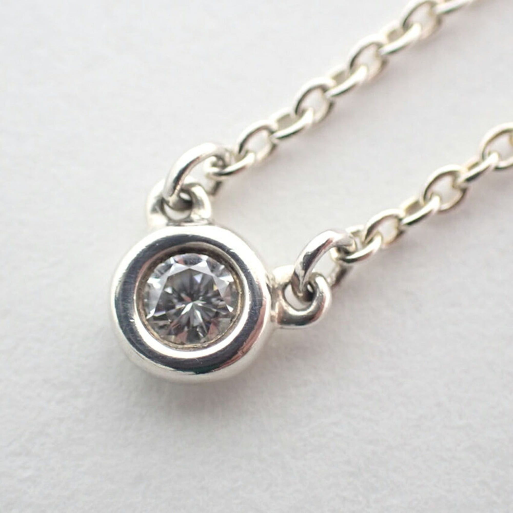 Tiffany & Co. TIFFANY & Co. 925 By the Yard Diamond 1pc Necklace Size ONE SIZE - 7 Thumbnail