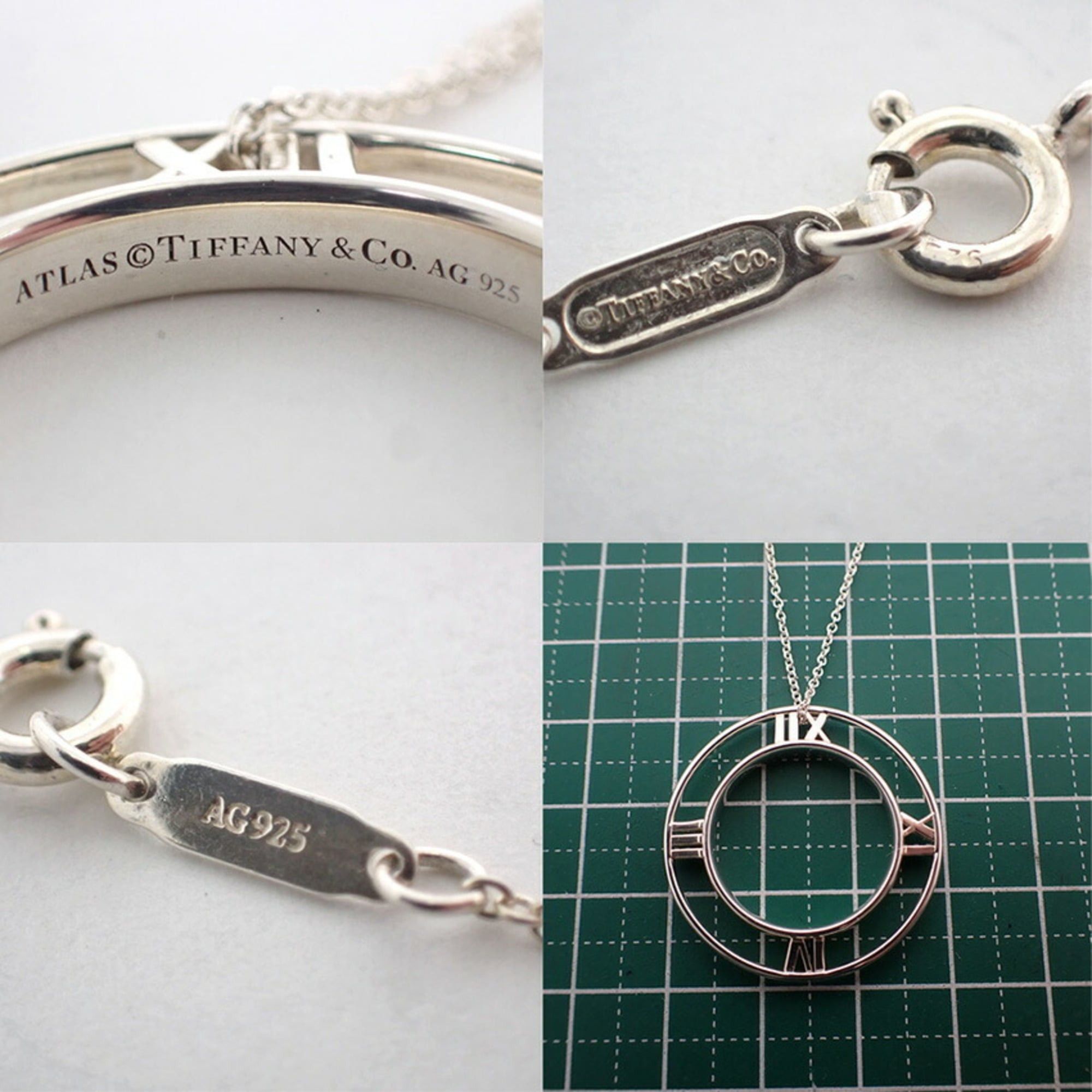 Tiffany & Co. TIFFANY & Co. 925 Atlas Circle Pendant Necklace Size ONE SIZE - 9 Thumbnail