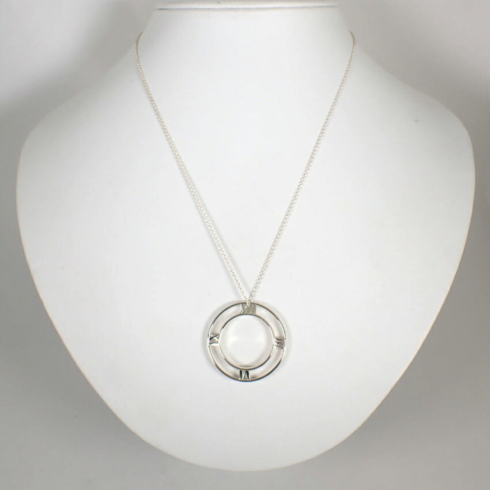 Tiffany & Co. TIFFANY & Co. 925 Atlas Circle Pendant Necklace Size ONE SIZE - 3 Thumbnail