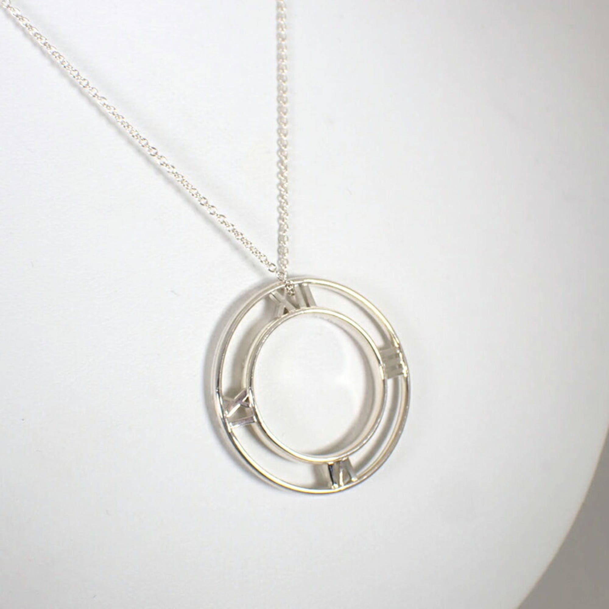 Tiffany & Co. TIFFANY & Co. 925 Atlas Circle Pendant Necklace Size ONE SIZE - 4 Thumbnail
