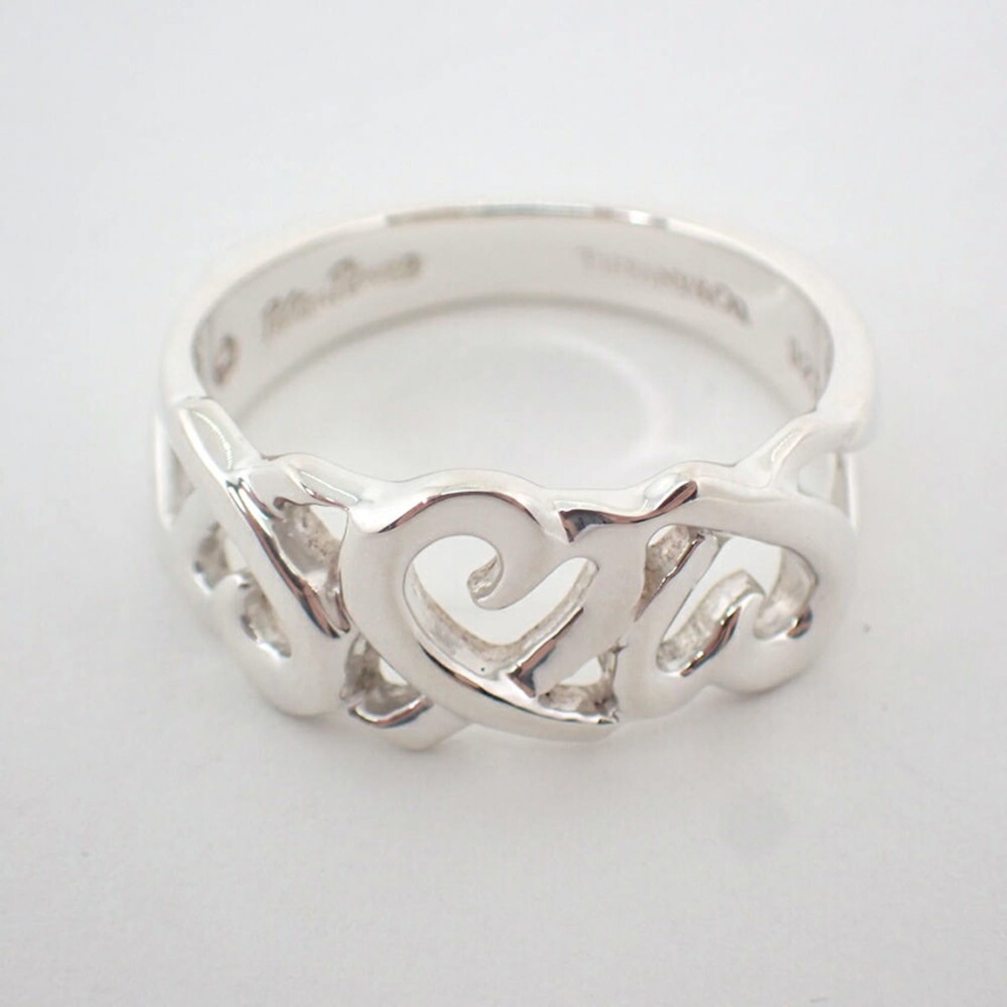 Tiffany & Co. TIFFANY & Co. 925 Triple Loving Heart Ring, Size 13 Size ONE SIZE - 7 Thumbnail