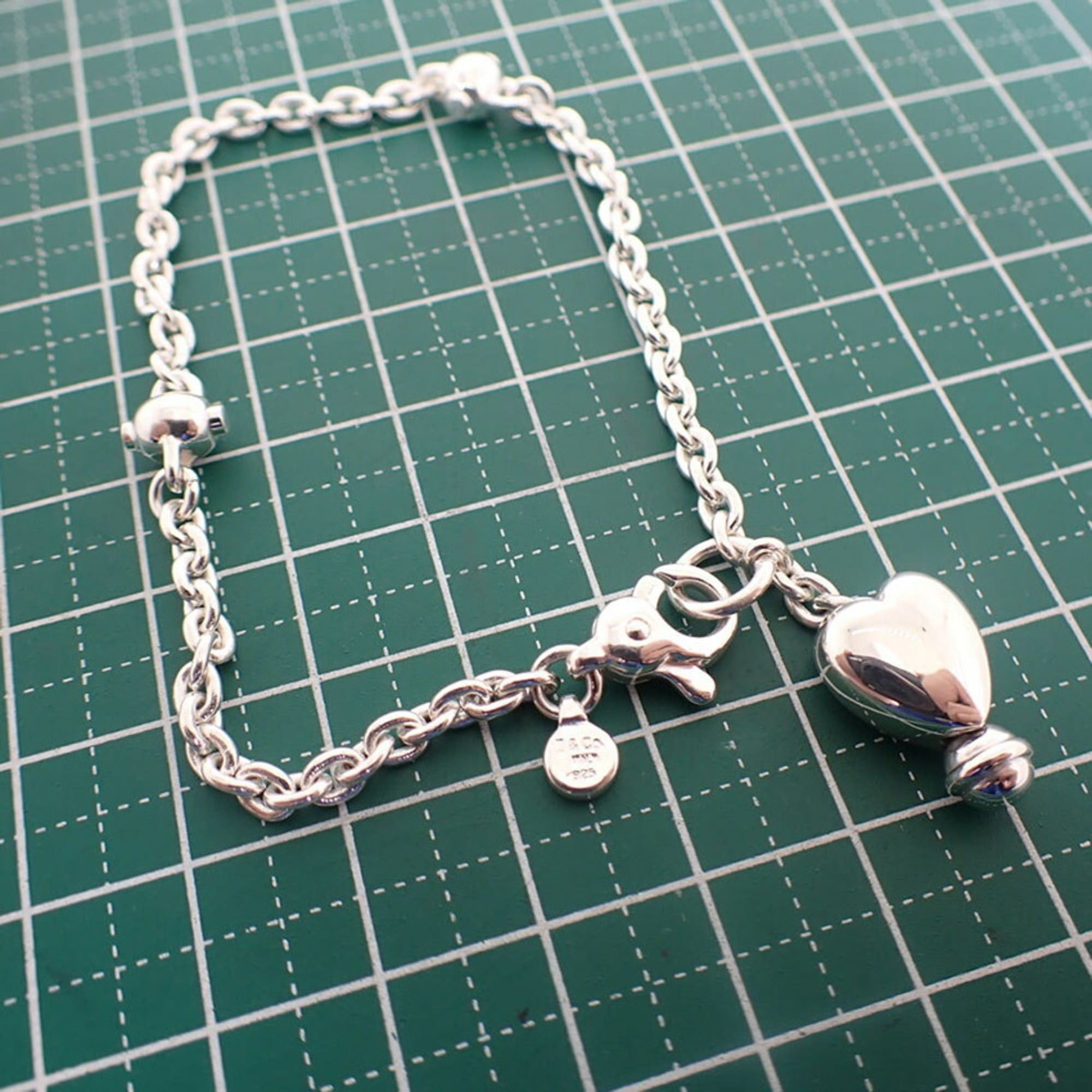 Tiffany & Co. TIFFANY & Co. 925 Heart Bracelet Size ONE SIZE - 10 Thumbnail